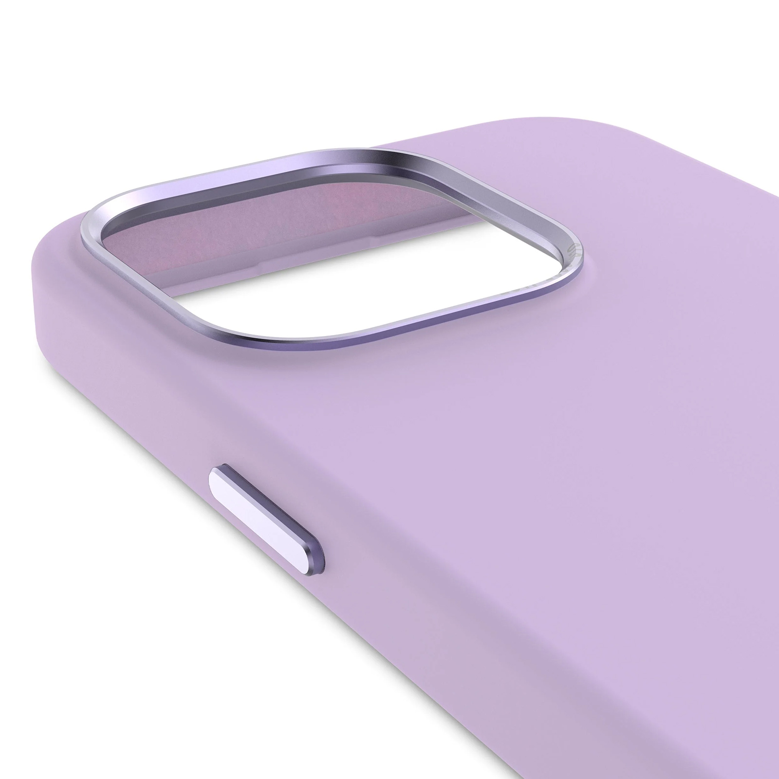 Coque iPhone 15 Pro Max Silicone Liquide-Mauve