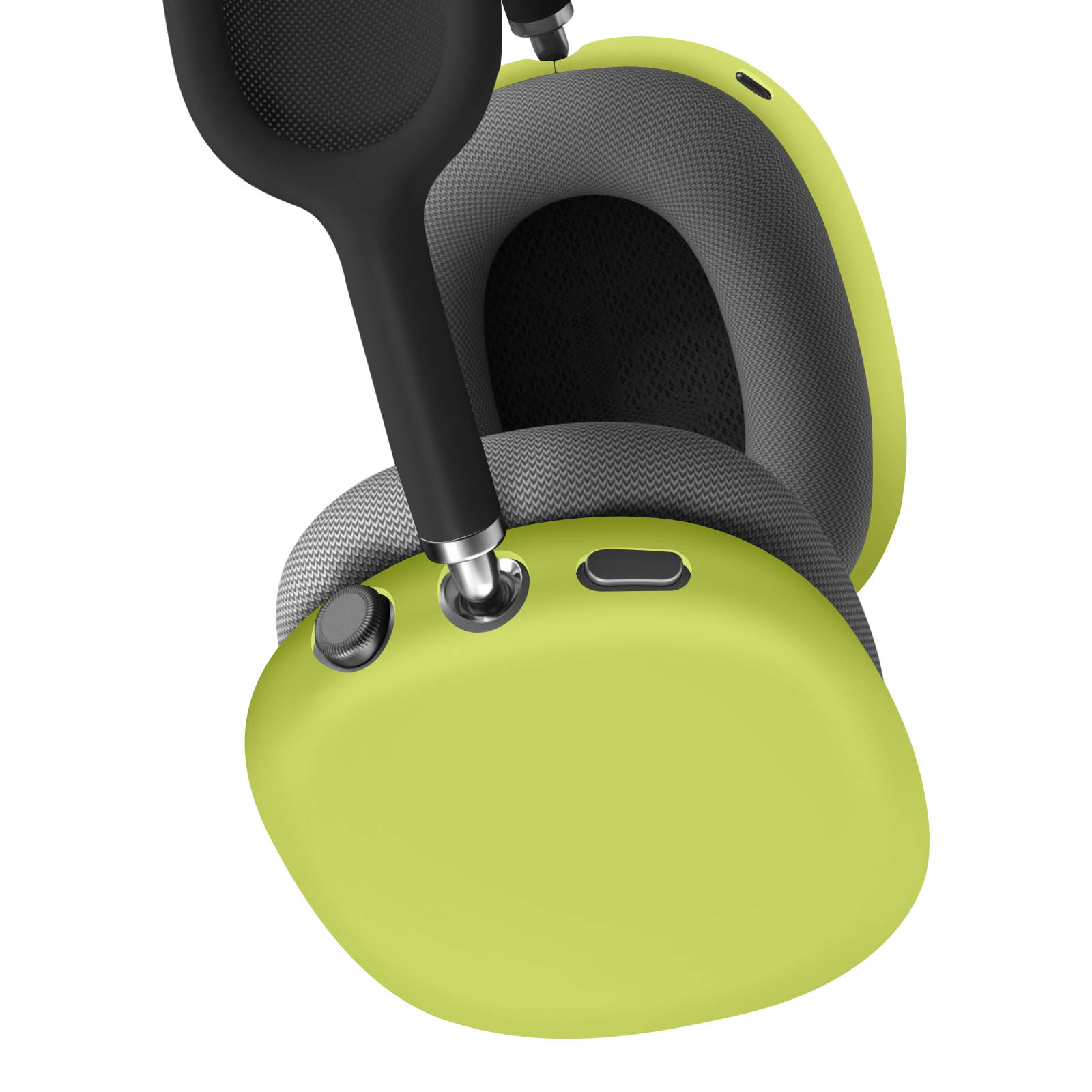Coque Airpods Max Protection Oreillettes, Silicone Ultra-fine 1.5mm  Soft-touch - Vert - Français