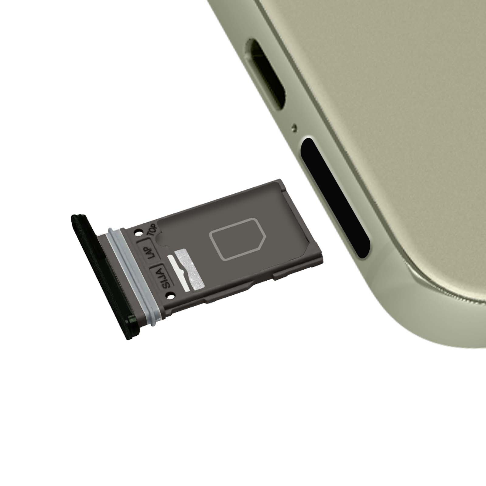 Avizar - Tiroir Carte SIM Samsung Galaxy S21 1x Nano SIM et Micro