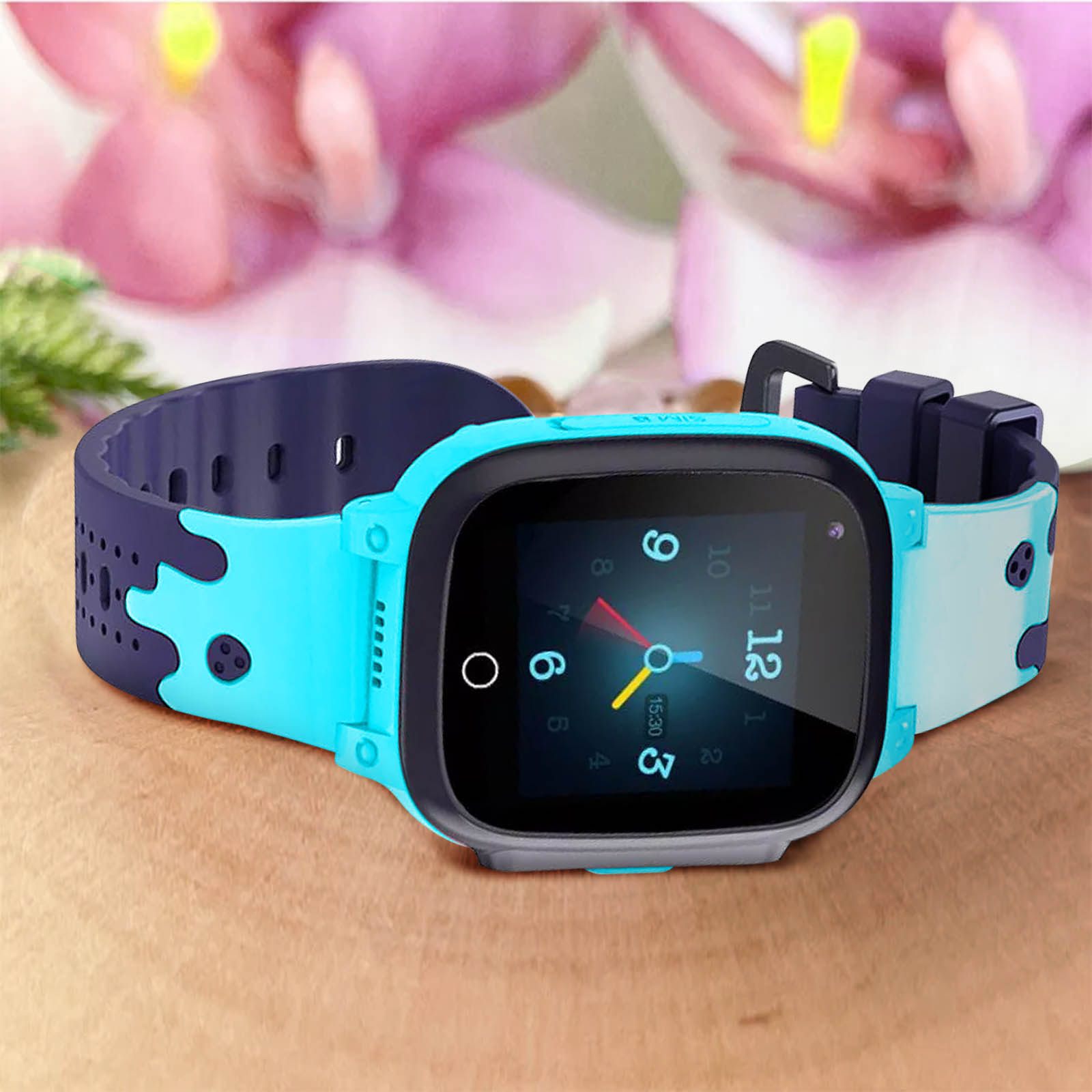 JUBUNRER 4G Montre Connectée Enfant 4G GPS WiFi Appel Vidéo SOS