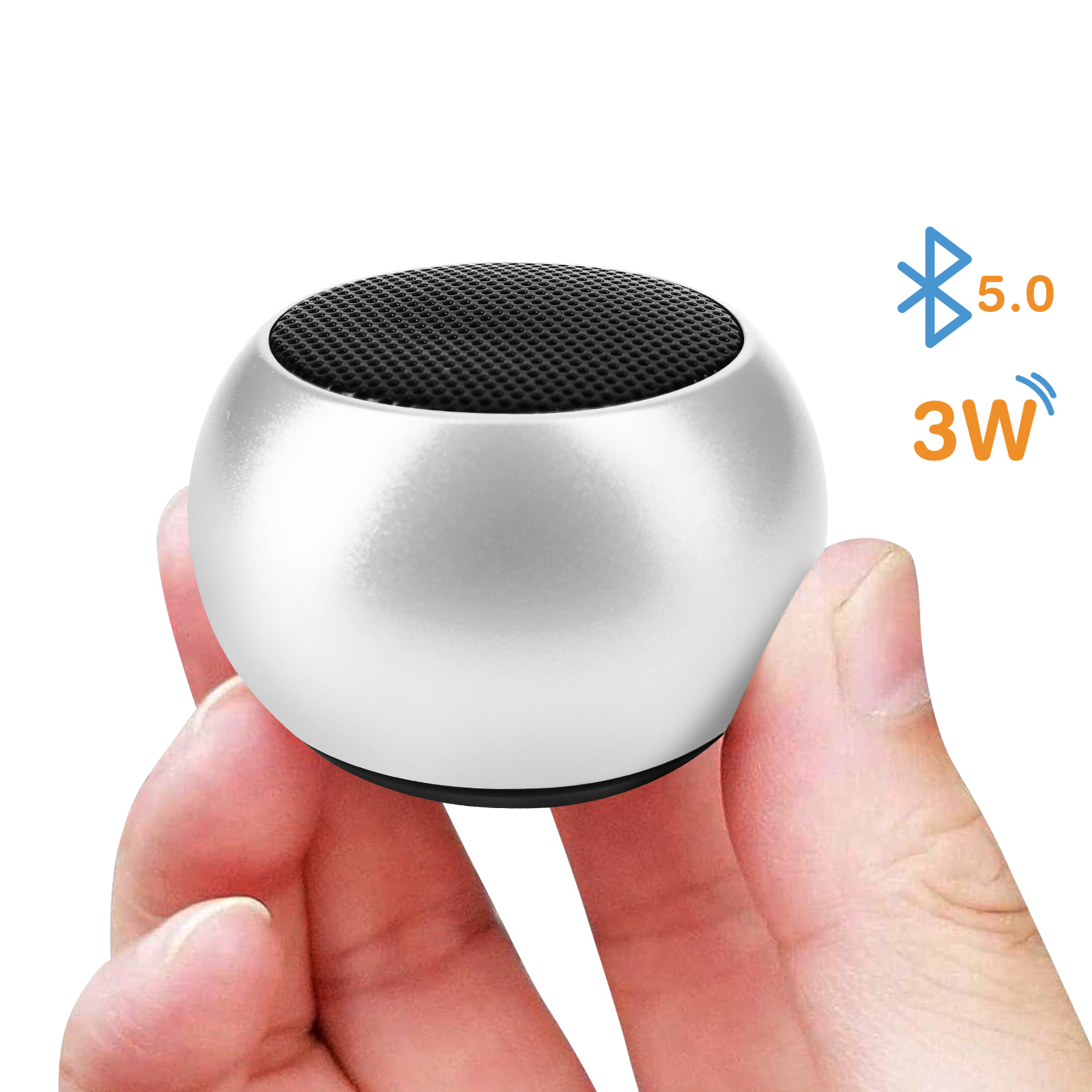 Mini Enceinte Bluetooth Ultra-compact, Portable avec Dragonne
