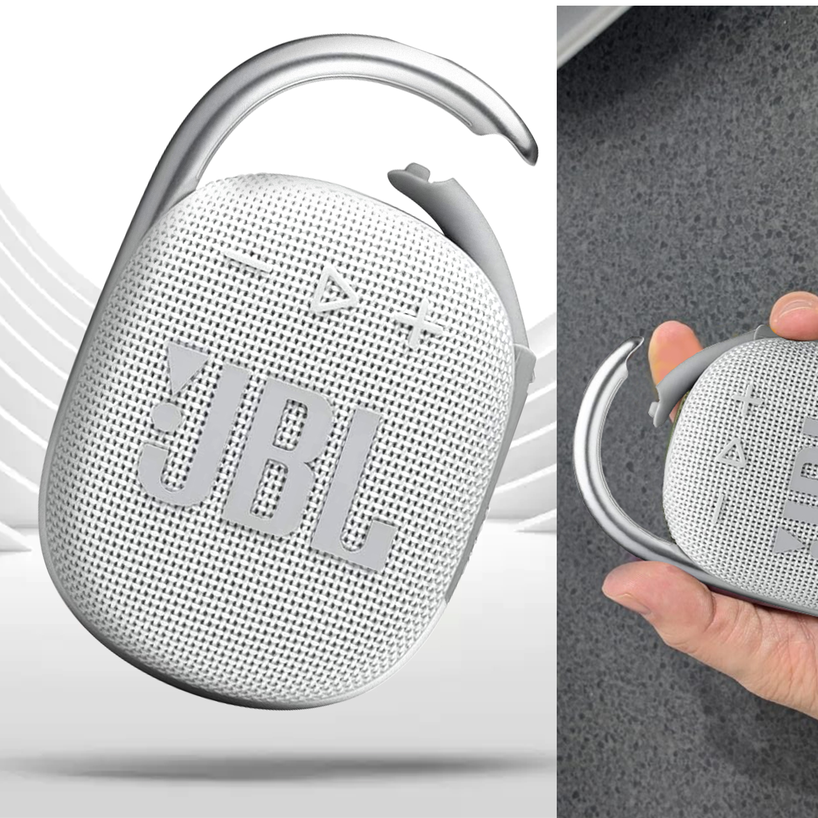 Enceinte Bluetooth JBL Clip 4, Étanche IP67 et Portable avec