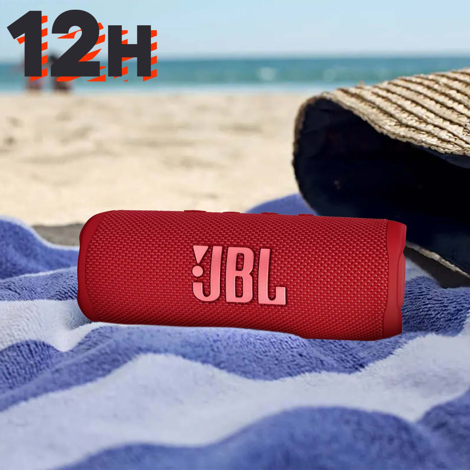 Enceinte Bluetooth Jbl Flip 6 Rouge