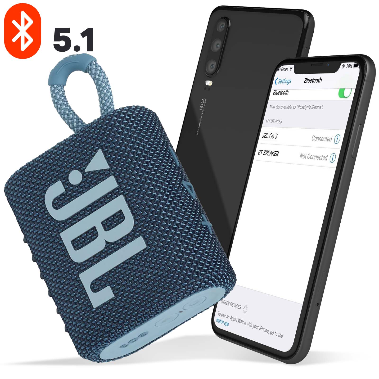 Enceinte Bluetooth Portable JBL GO 3 Bleu