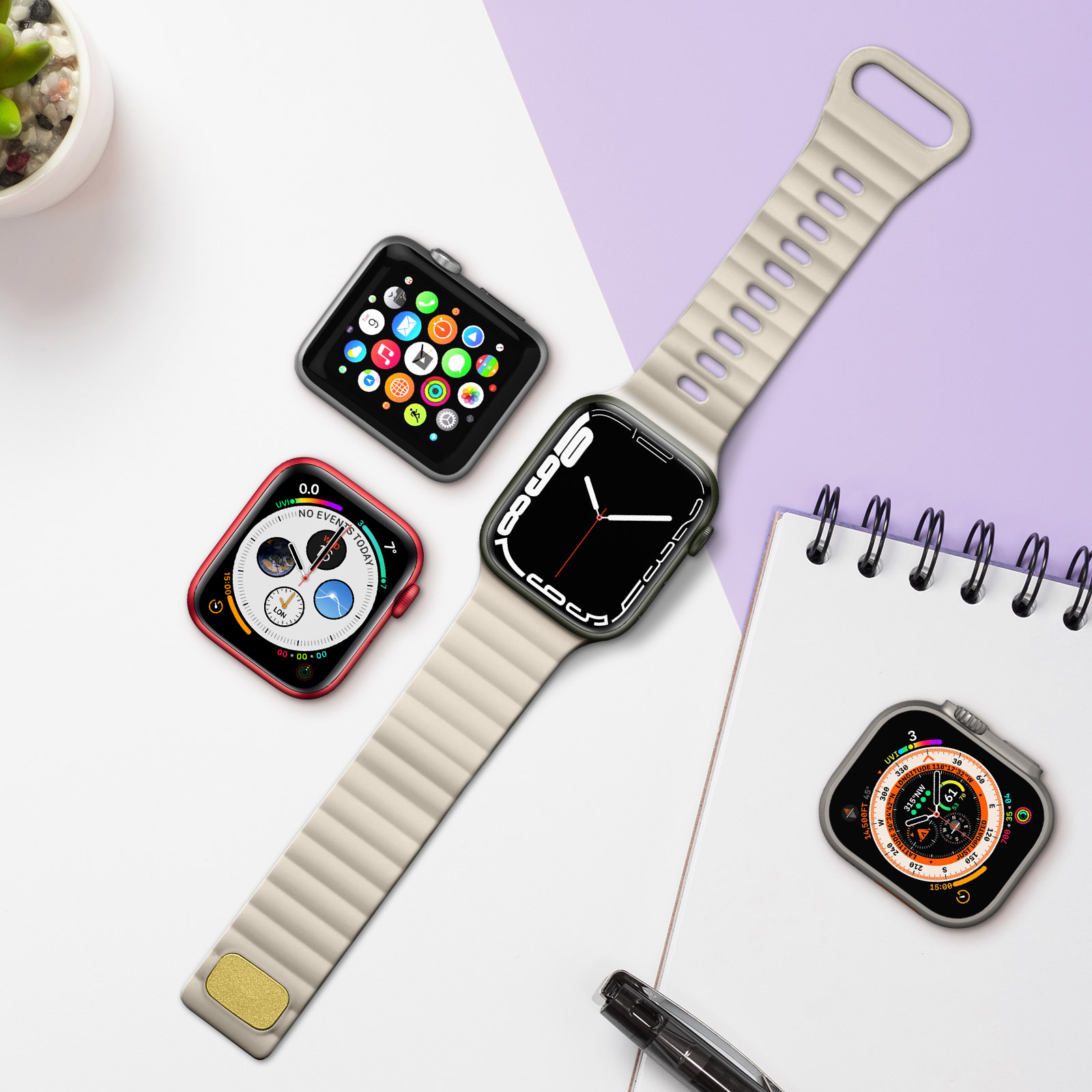 Fournisseur B2B Bracelets de montre Apple Watch Series 1 à 8 - Colorfone -  Plateforme B2B internationale