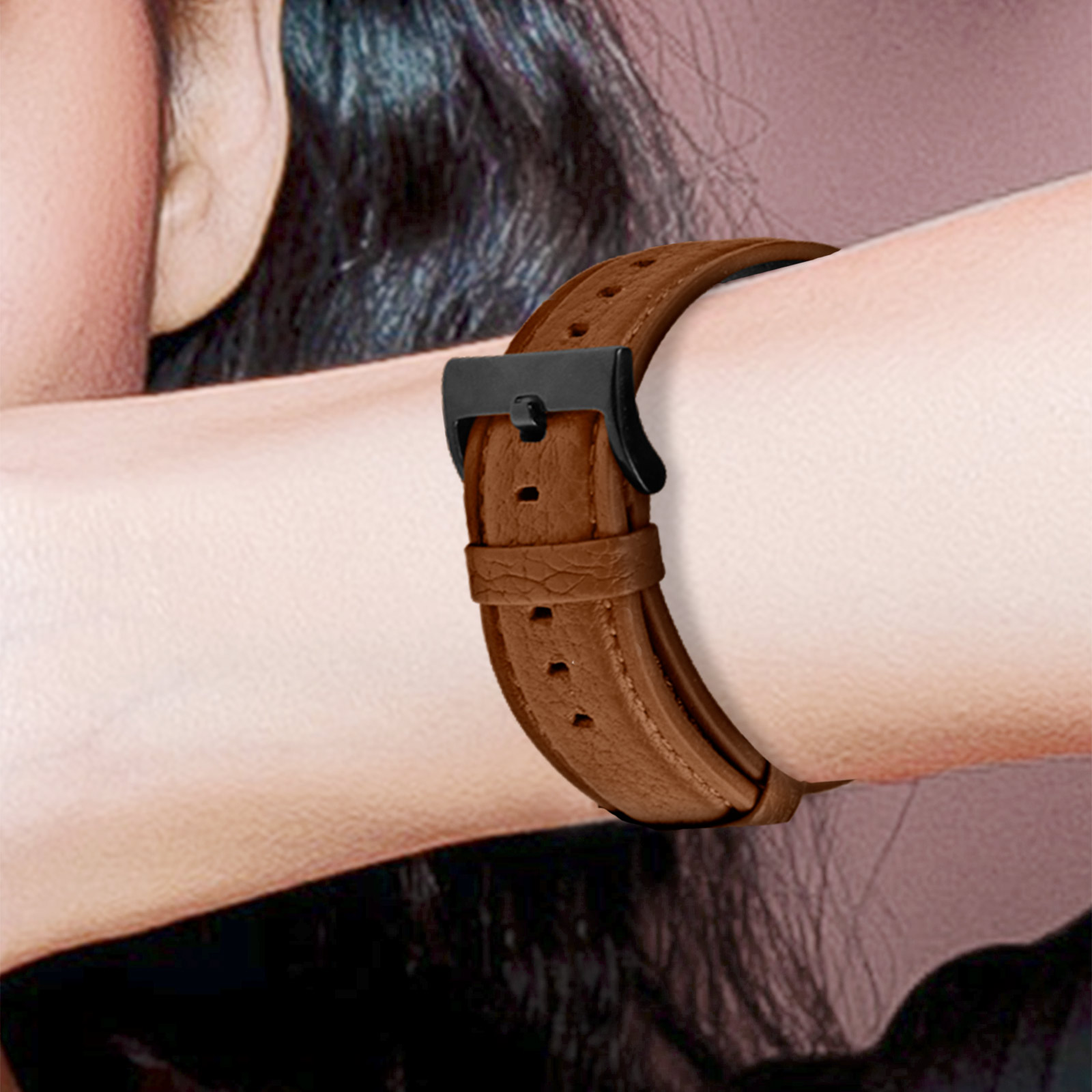 Avizar - Bracelet Cuir Apple Watch 38 - 41mm - Accessoires bracelet  connecté - Rue du Commerce