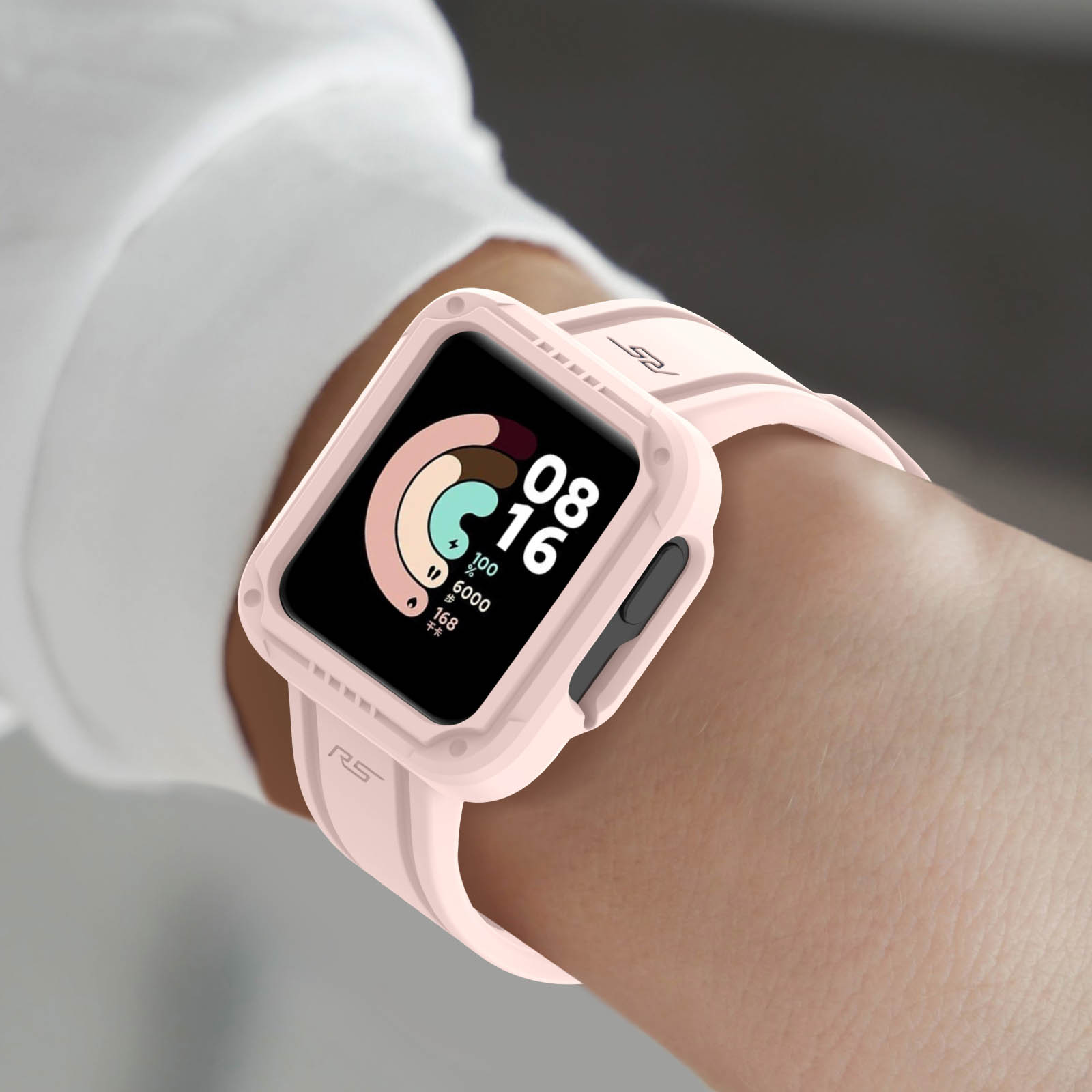 Correa de silicona para Xiaomi Redmi Watch 3 Active Rosa