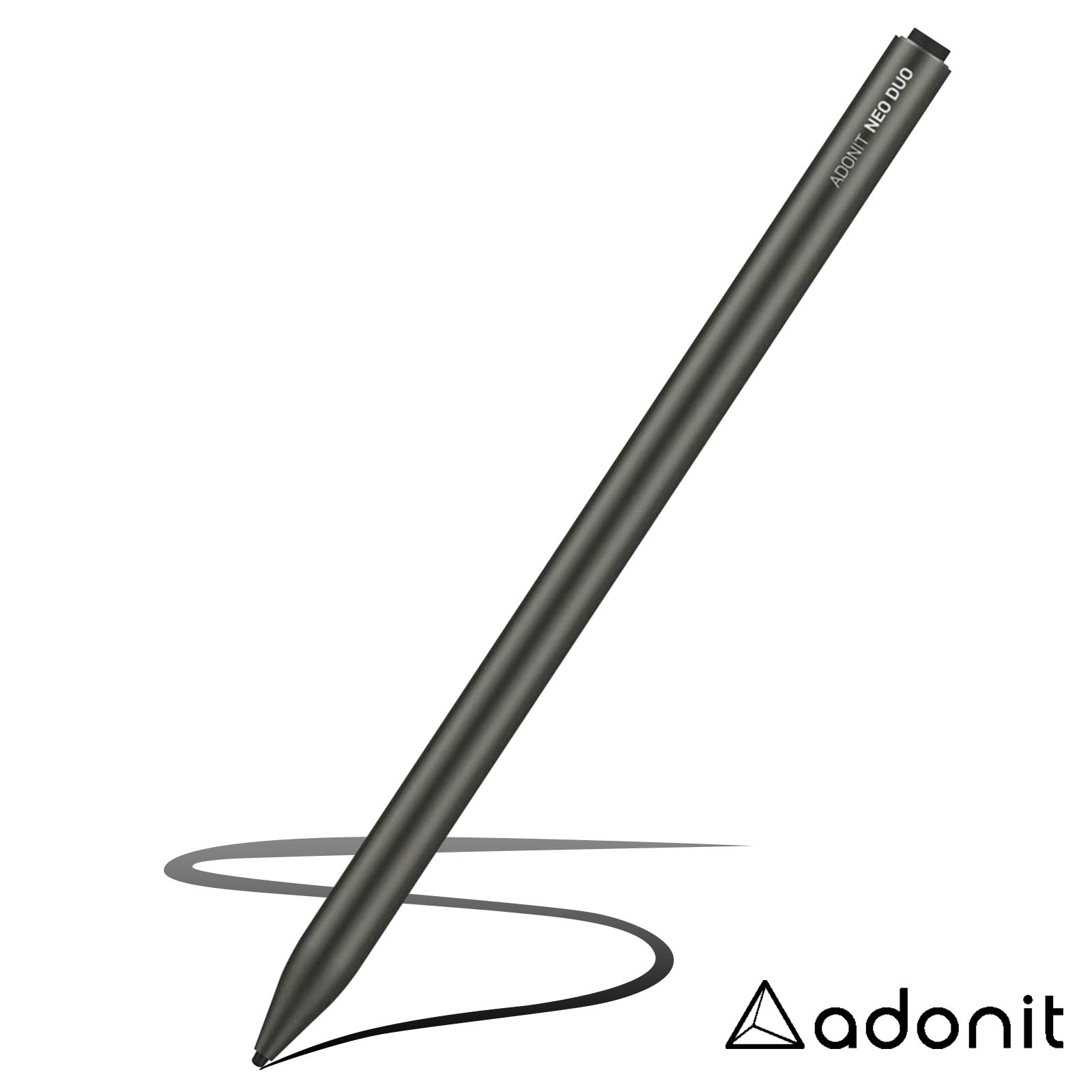 STYLET NEO DUO GRAPHITE BLACK Stylet Dual-mode pour iPhone et iPad