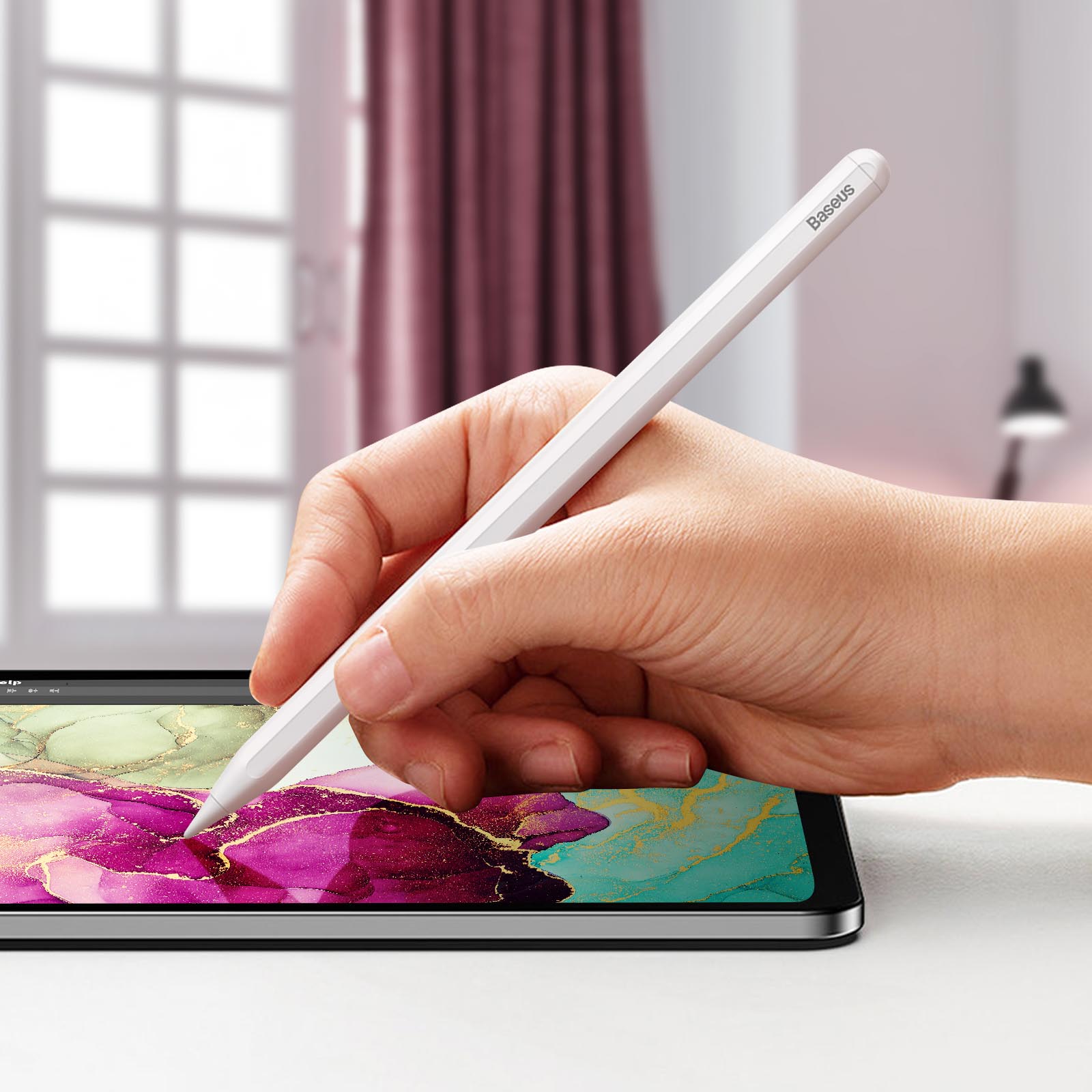Baseus – stylet capacitif pour tablette, stylo tactile pour Apple iPad Pro  11 12.9  Air Mini 5