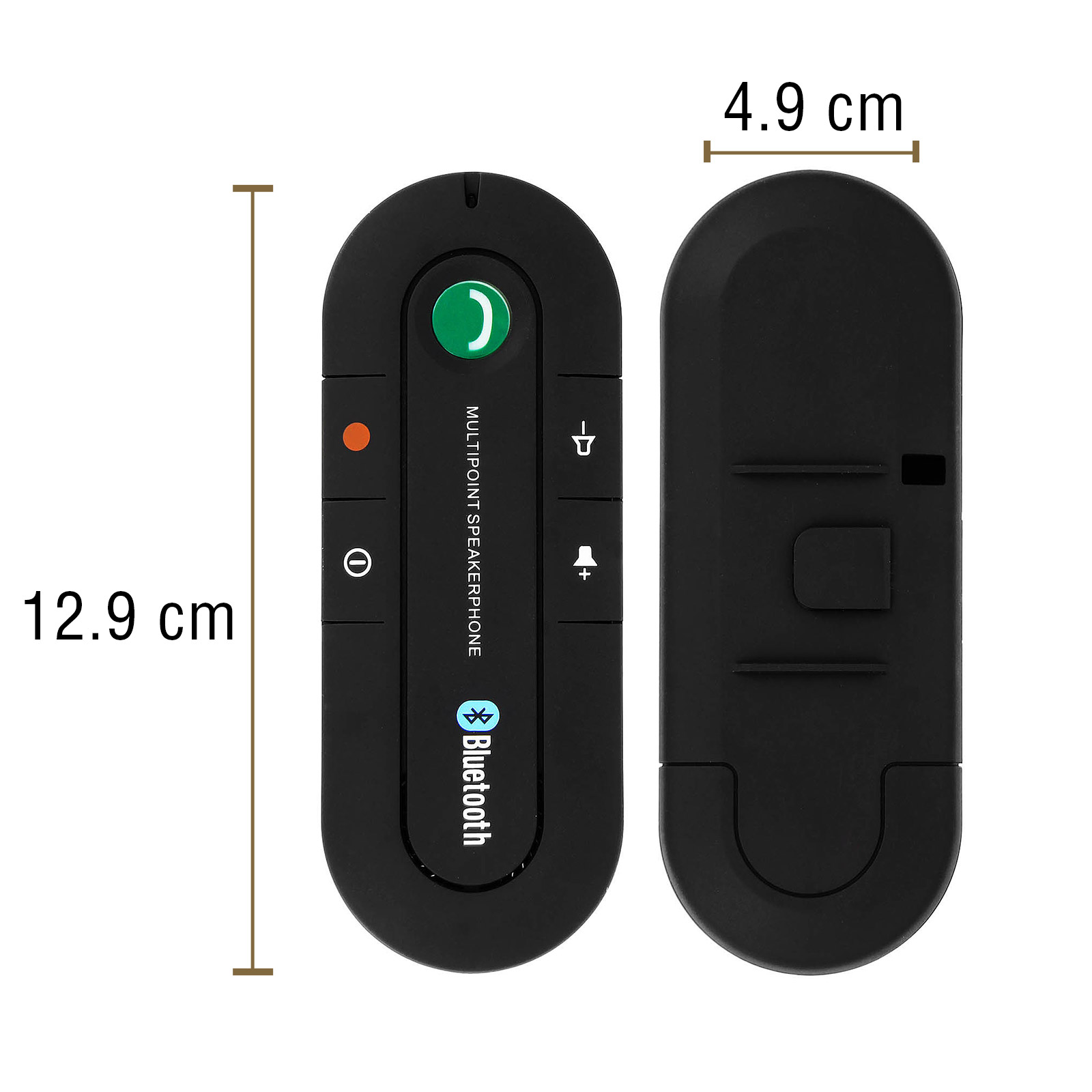 Kit main-libre Bluetooth voiture, Connexion Multipoint 2