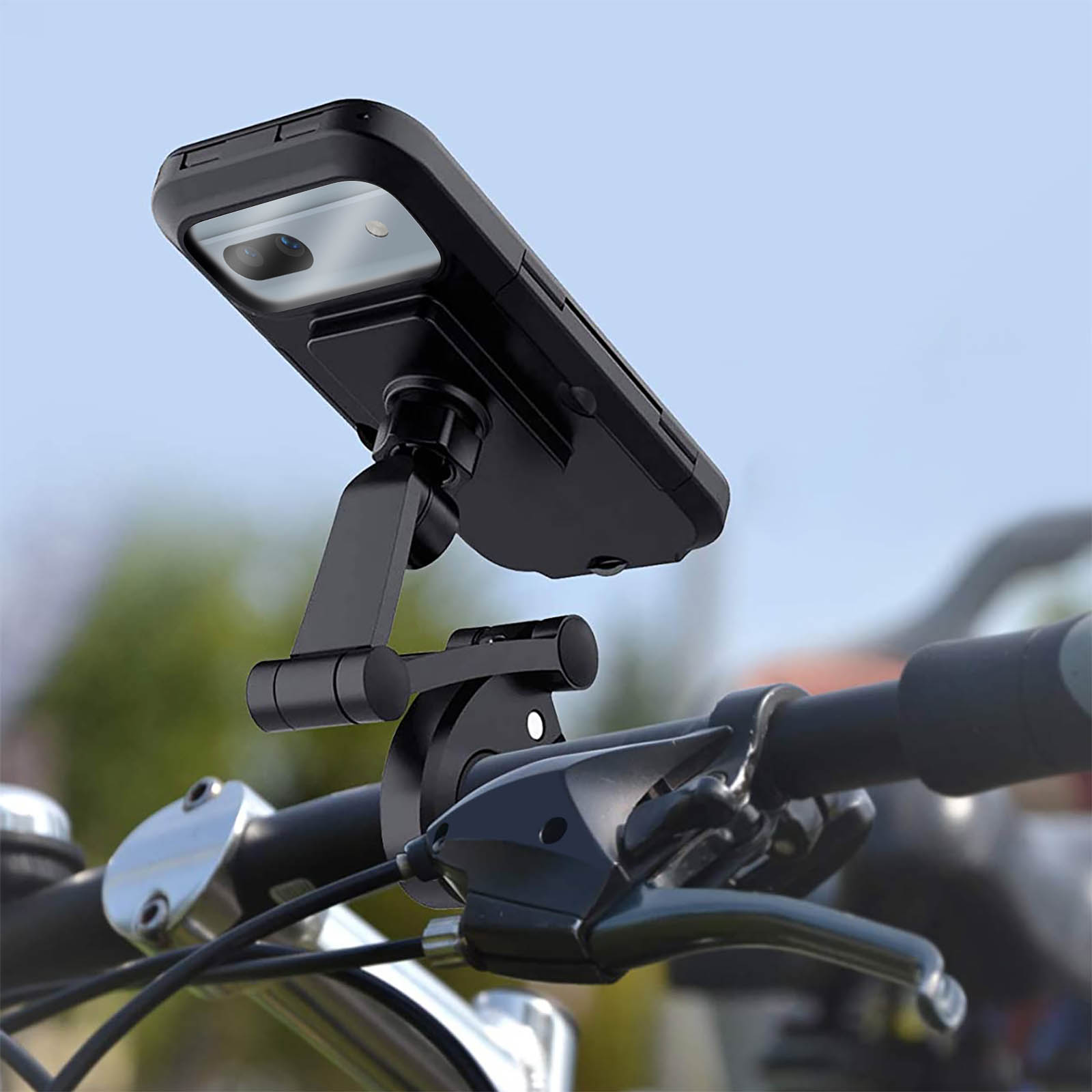 Inconnu - Support Téléphone Moto Vélo VTT Trottinette Scooter Rotatif à 360  Degrés - Autres accessoires smartphone - Rue du Commerce