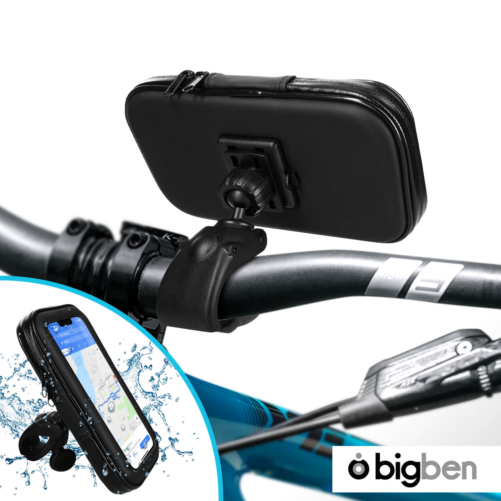 Fahrrad Handyhalterung A68 für Apple iPhone 13 mini Handy