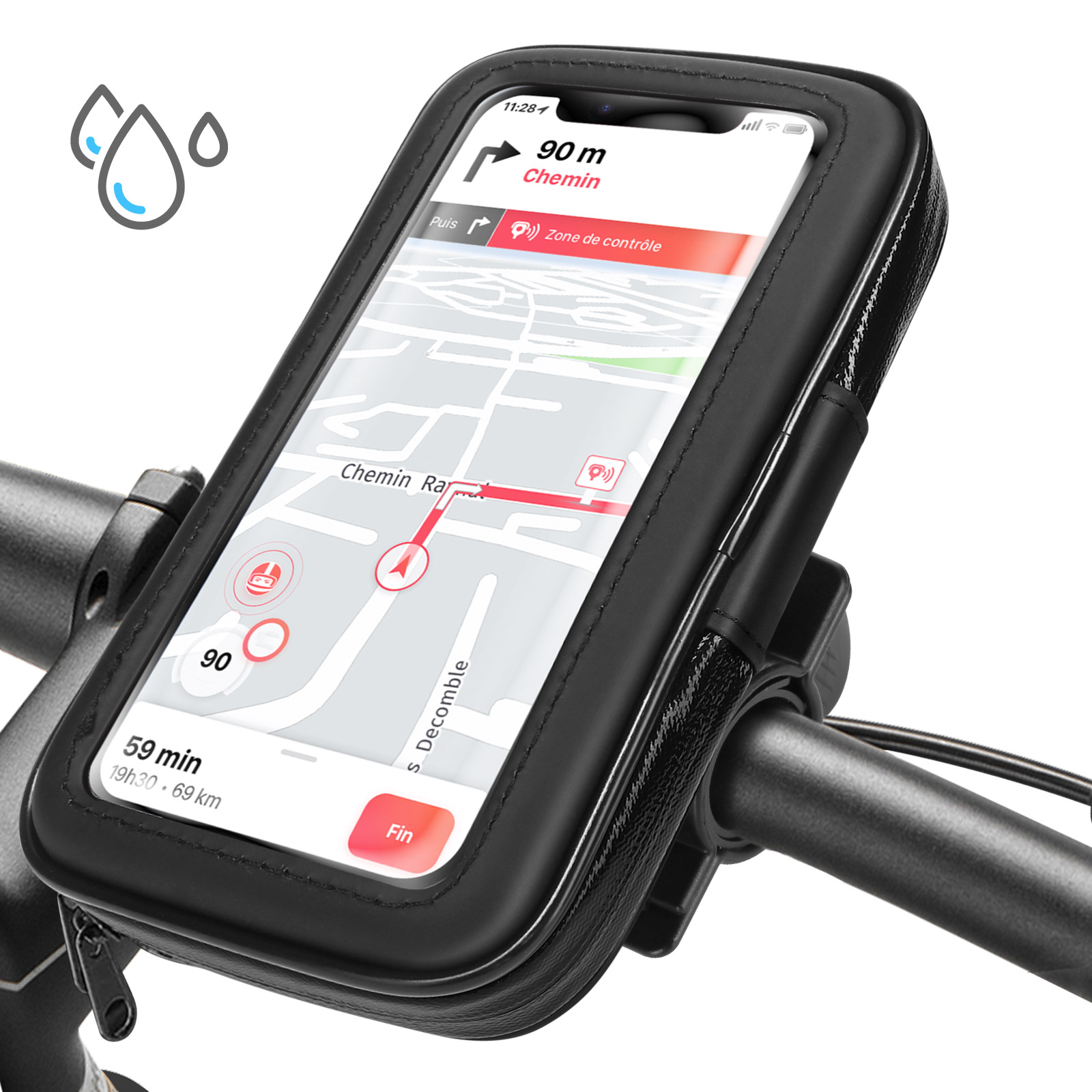 Fahrradhalterungen für Apple iPhone 15 Pro Max auf Gsm55