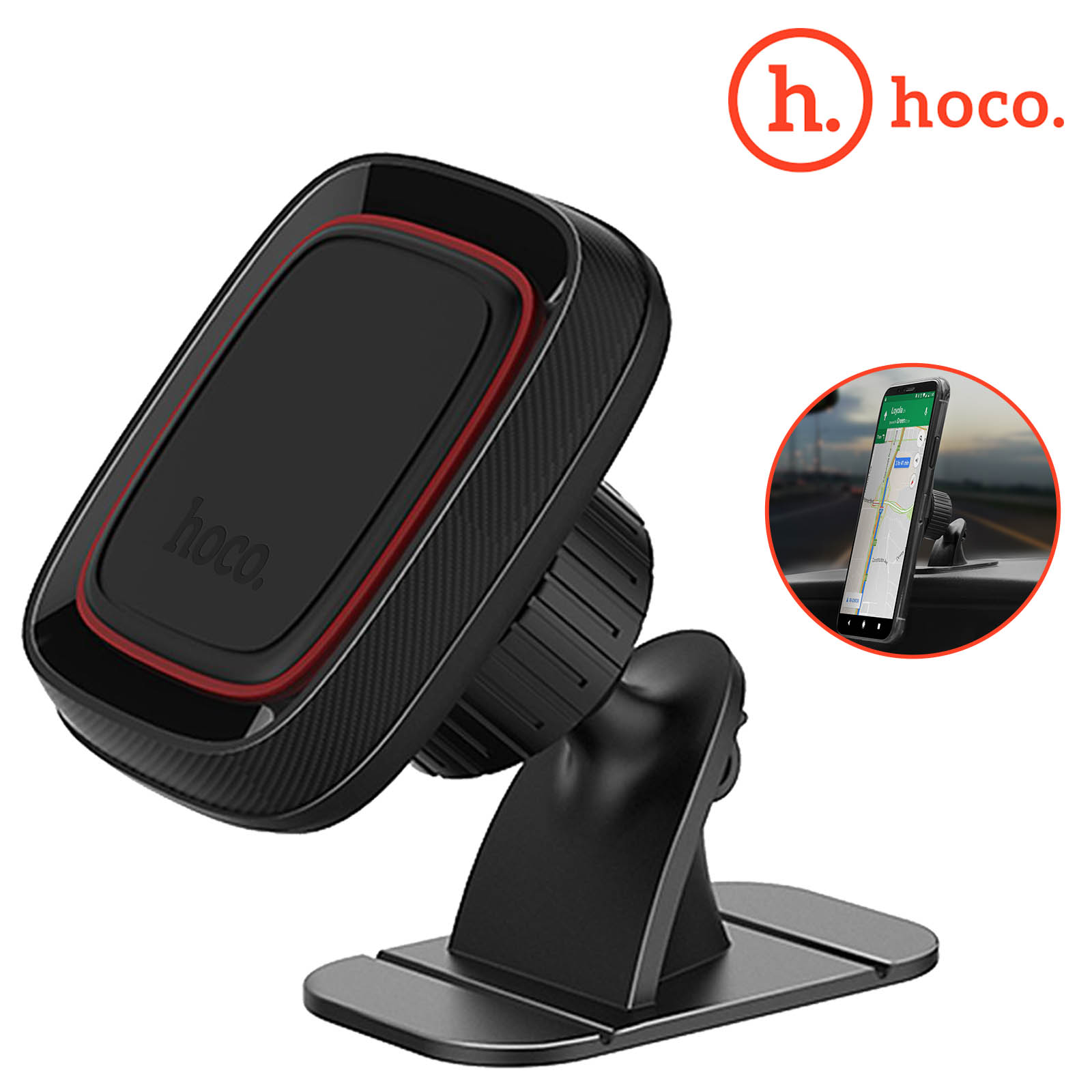 Hoco Support de téléphone magnétique pour voiture CA59 - Pour