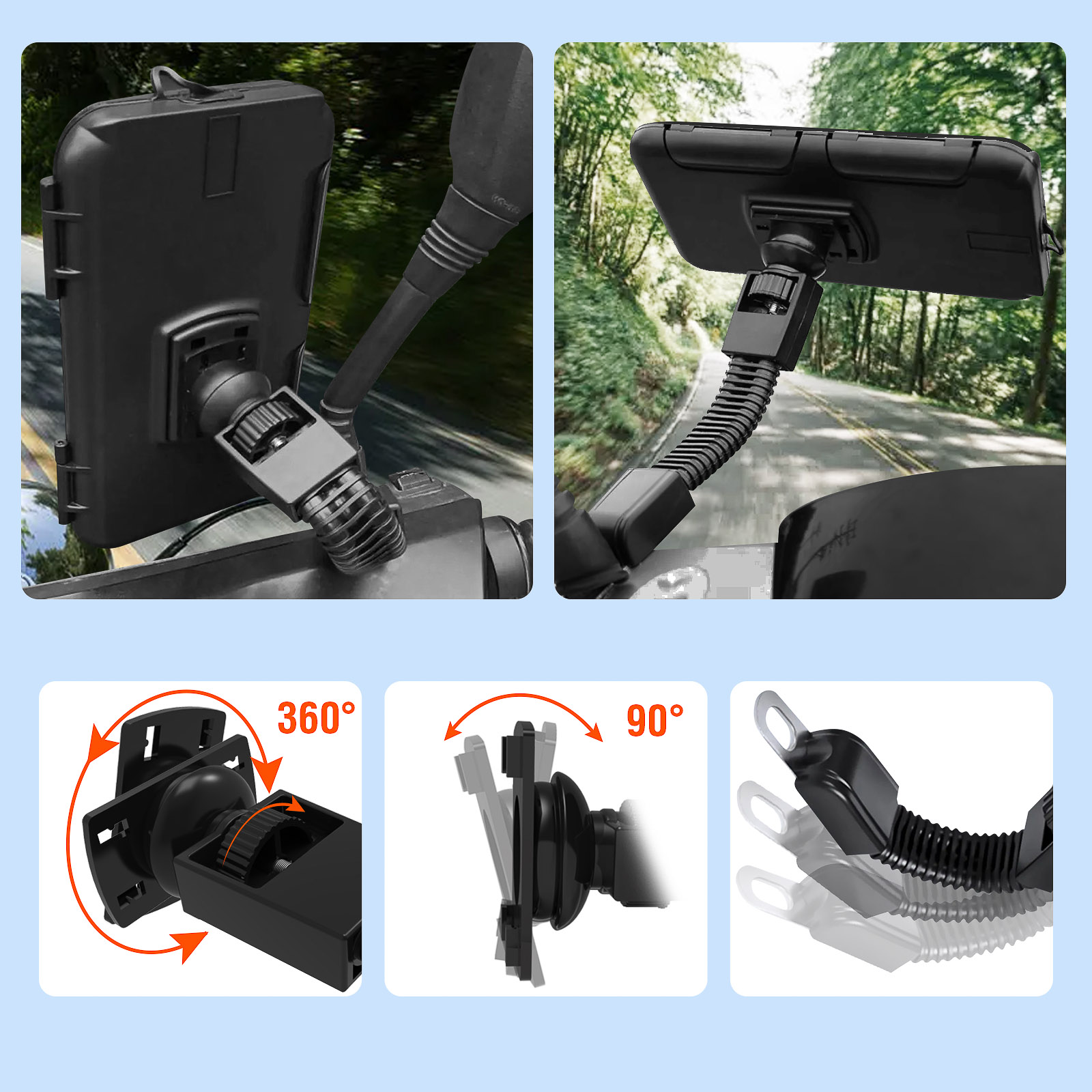 HURRISE Support de siège arrière de moto Support de support de  porte-bagages arrière de moto adapté pour Yamaha BOLT / BOLT