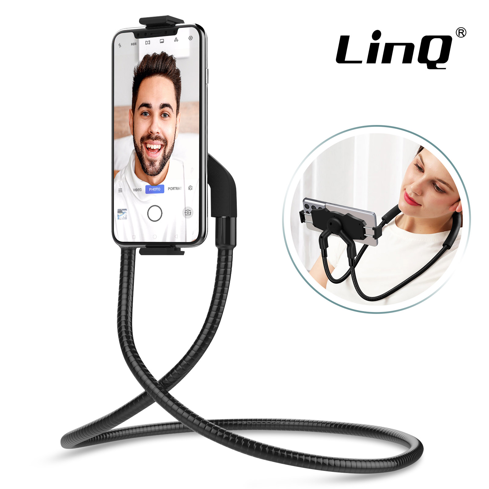 Soporte de cuello para teléfono y tableta - Linq - Spain