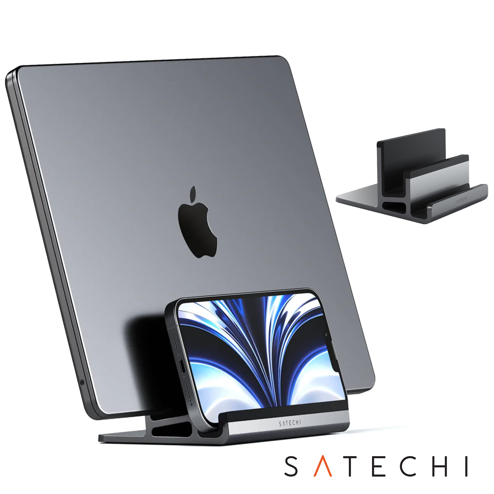 Supporto verticale in legno per Laptop supporto per Tablet per Notebook per  Macbook Air Pro PC