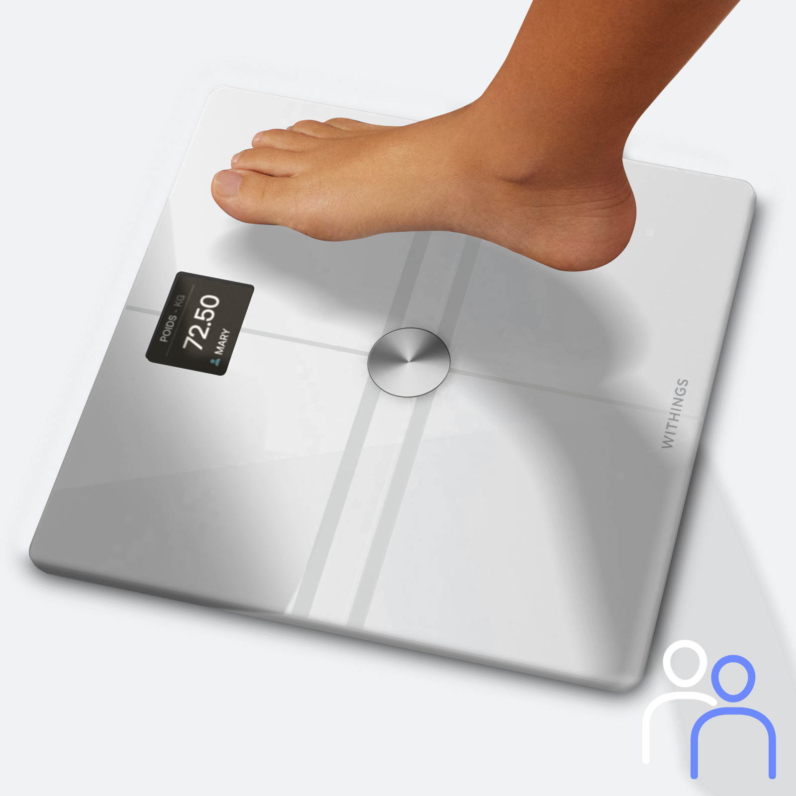 Balance connectée Withings Body + blanc