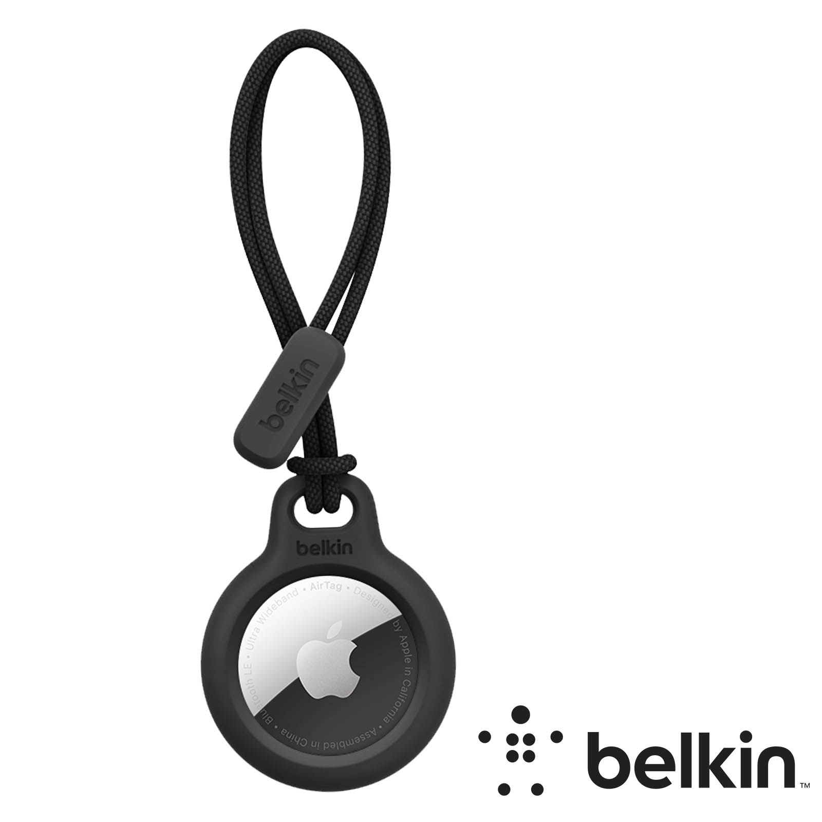 belkin AirTag Strap Coque AirTag avec Attache cordon Belkin