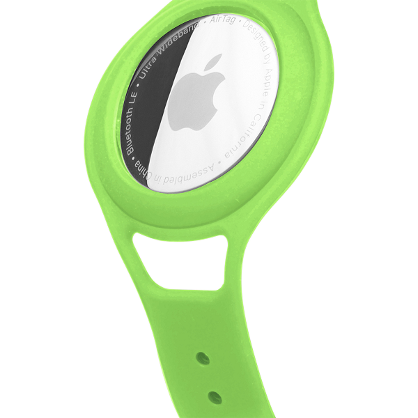 Kinder Silikon-Armband für Apple AirTag, Case Mate – Grün - German