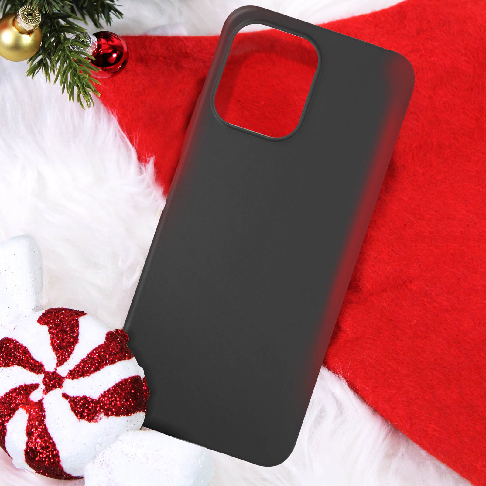 Coffret Noel Xiaomi Redmi 12, Coque Transparente + Verre +