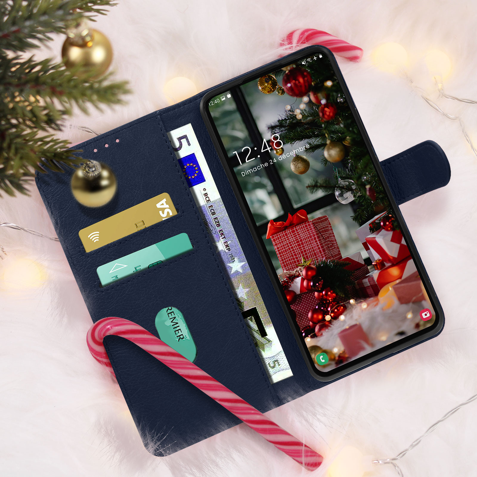 Set de regalo de Navidad Xiaomi 13T , Xiaomi 13T Pro, Funda Azul