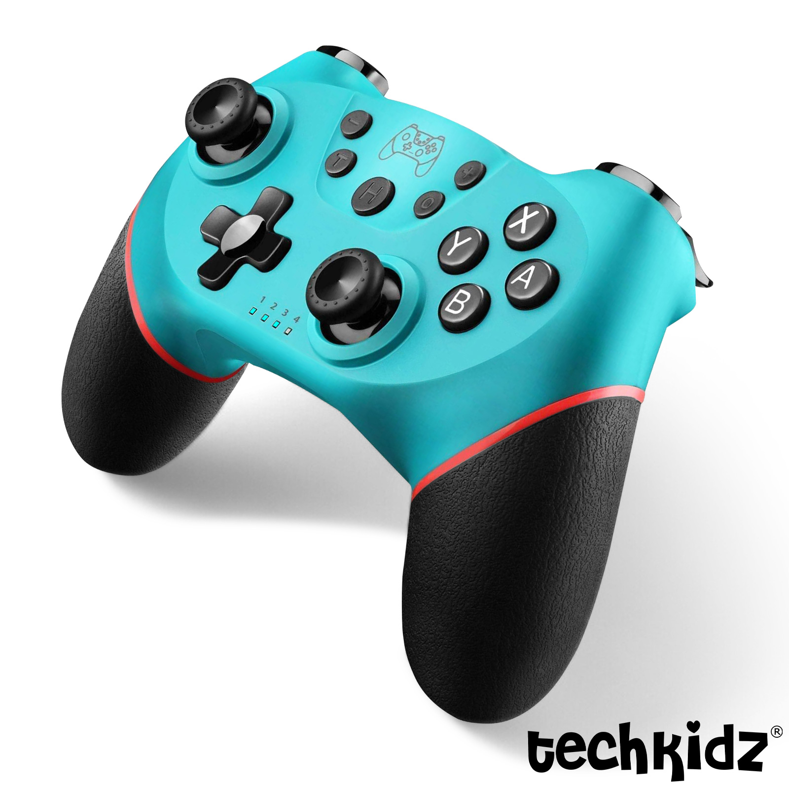 Controller per Nintendo Switch e PC Nero Techkidz - Italiano