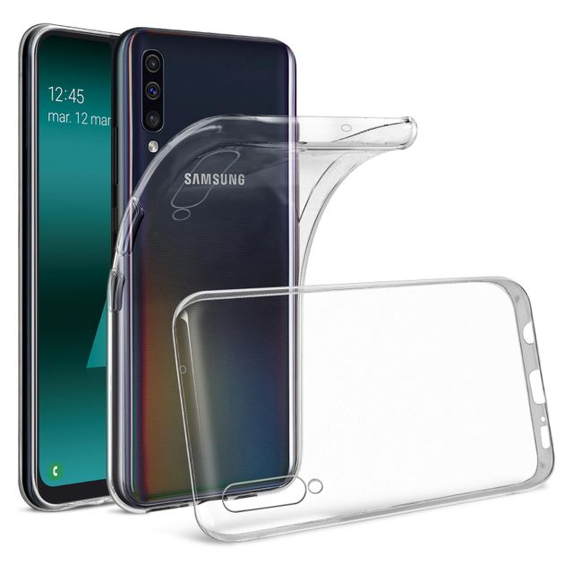 dedo Sophie Préstamo de dinero Funda Carcasa Samsung Galaxy A50 / A30s de Silicona Gel Ultrafina 0,3mm,  Second Skin – Transparente - Spain