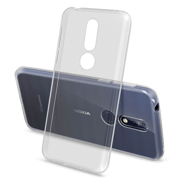 patata Crítica acoplador Funda Carcasa de silicona irrompible transparente para Nokia 7.1 - Spain