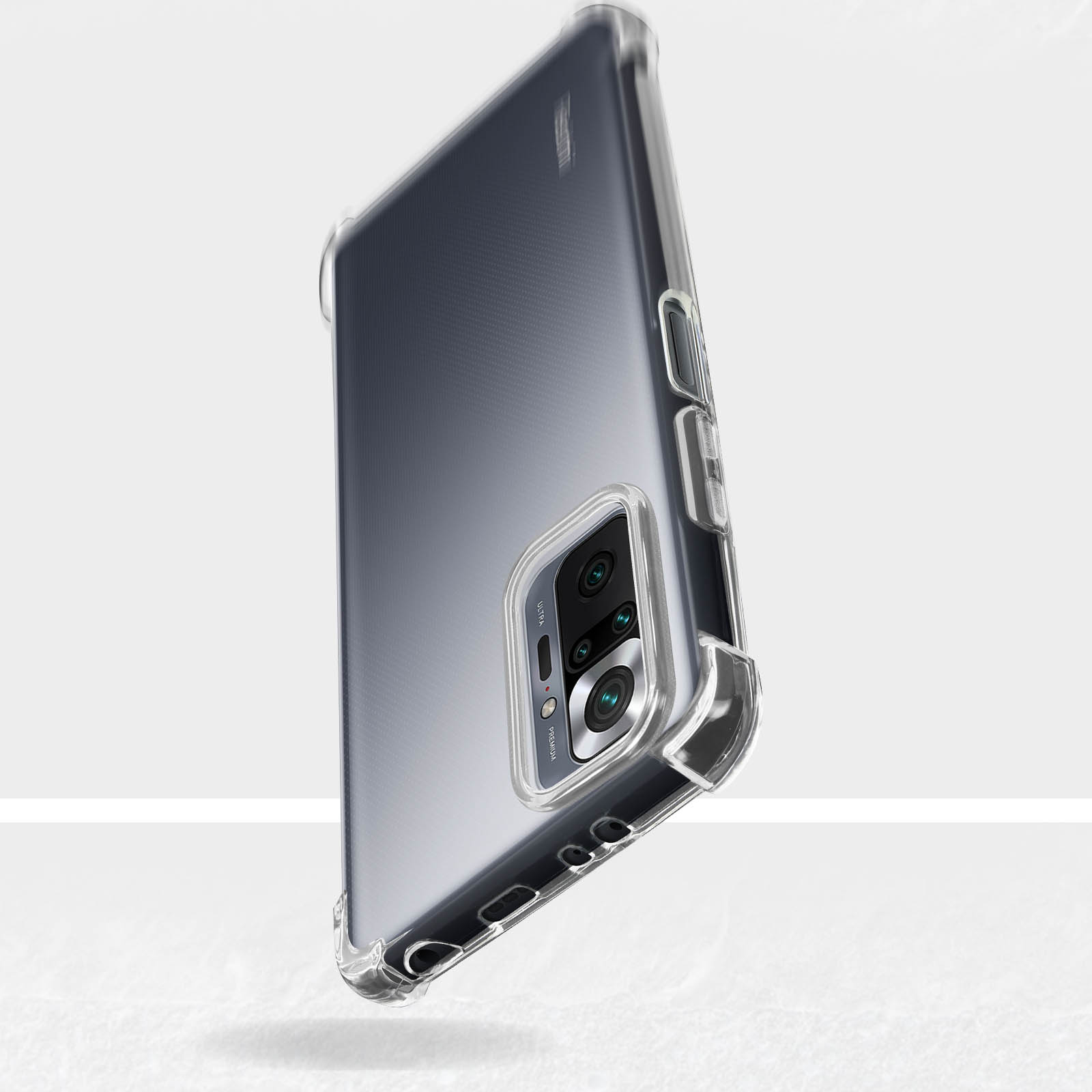 Funda Akashi Xiaomi Redmi Note 10 Pro de TPU con esquinas
