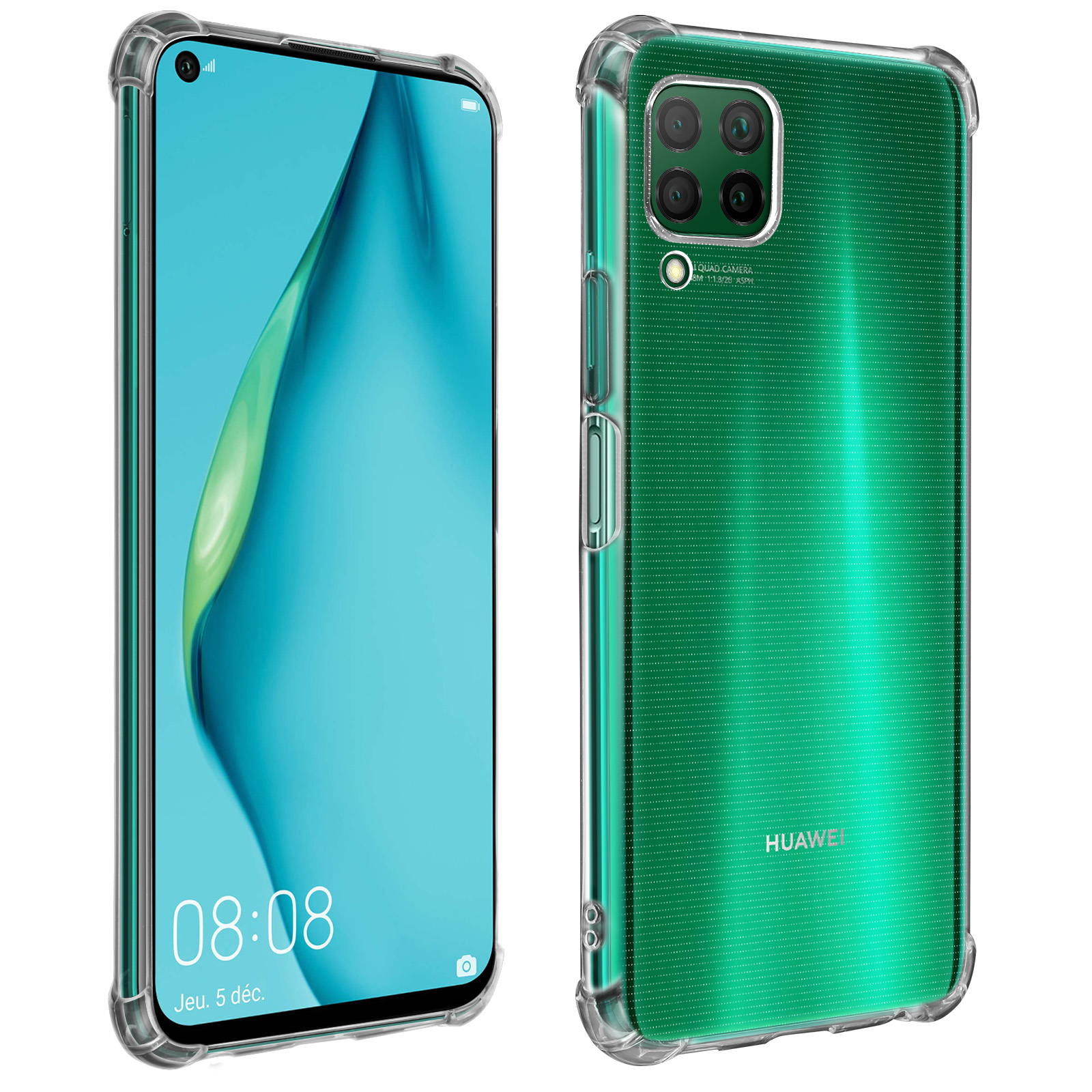 Funda Carcasa Flexible y Bumper para Huawei P40 Lite - Transparente - Spain