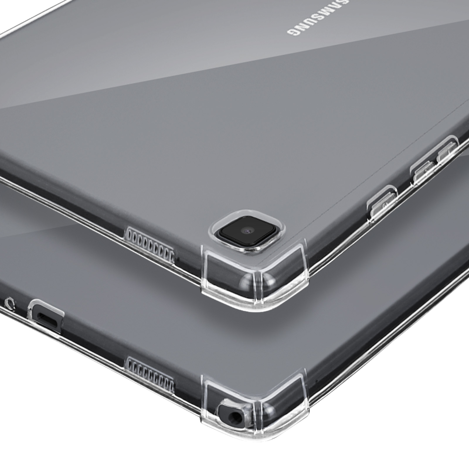 Avizar Coque Pour Samsung Galaxy Tab S5e Silicone Flexible Coins