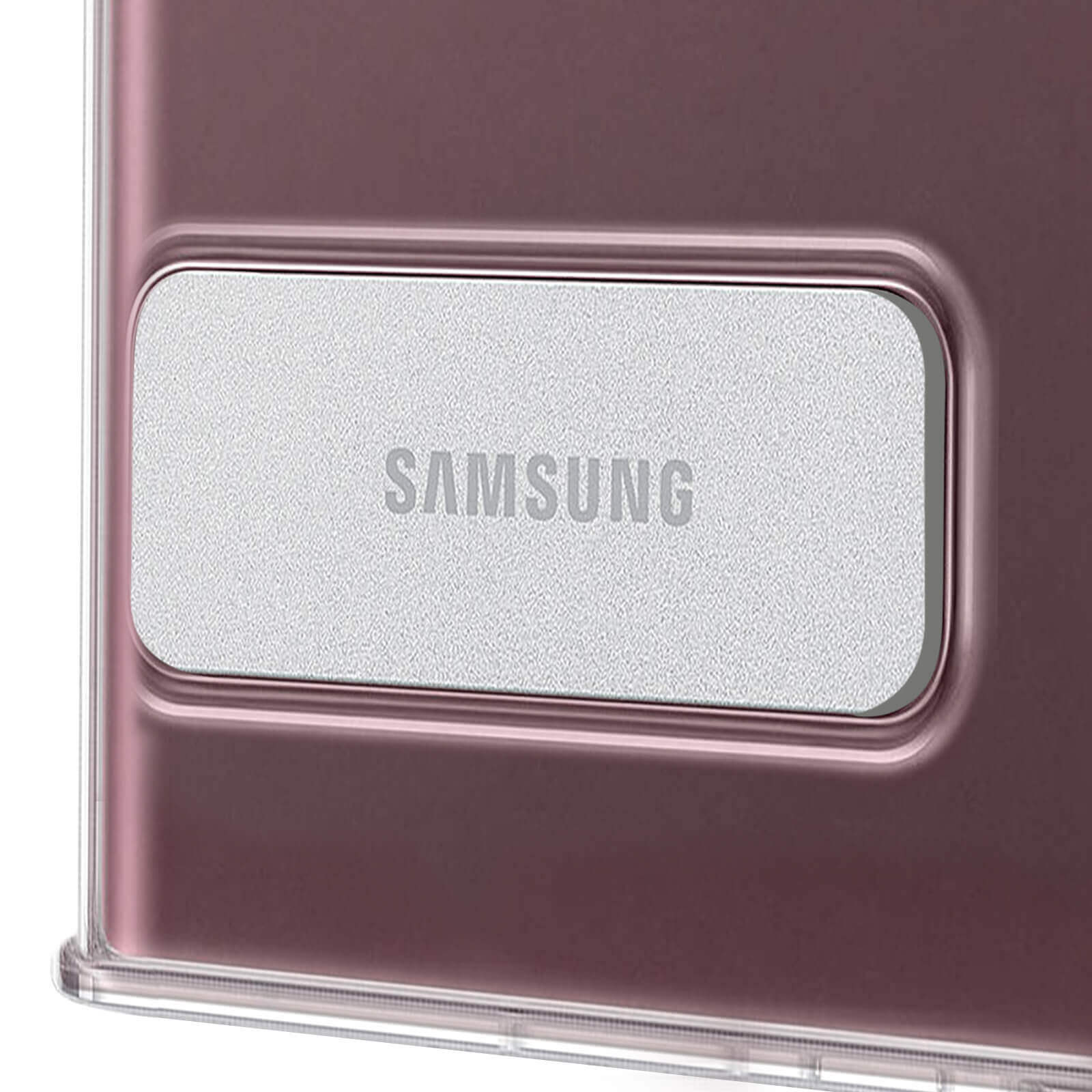 Funda Samsung Galaxy S22 Ultra Original Clear Standing Cover