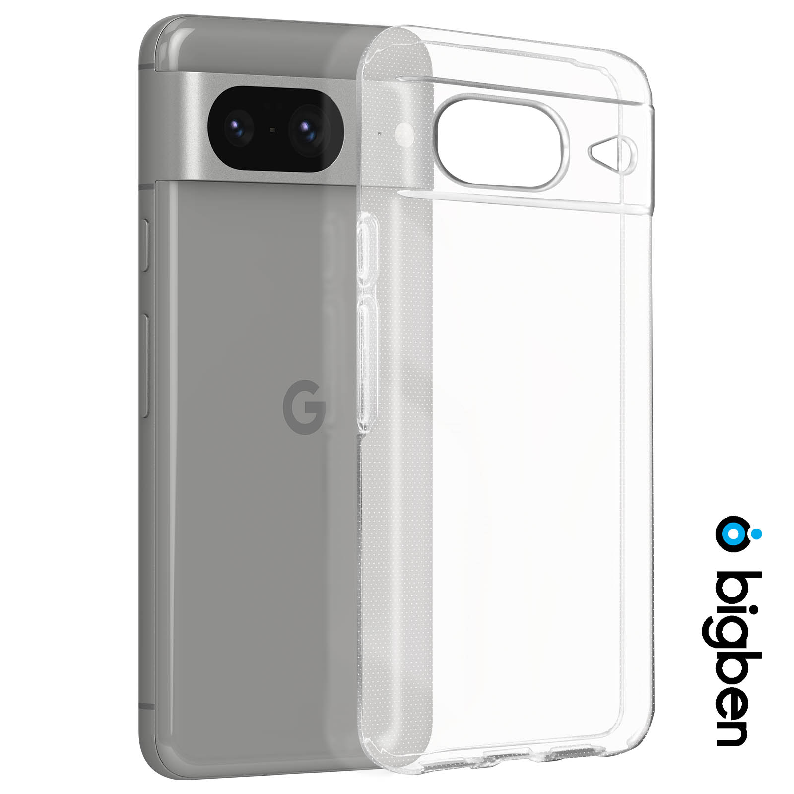 Funda de silicona Ultra Clear para Google Pixel 8 - transparente