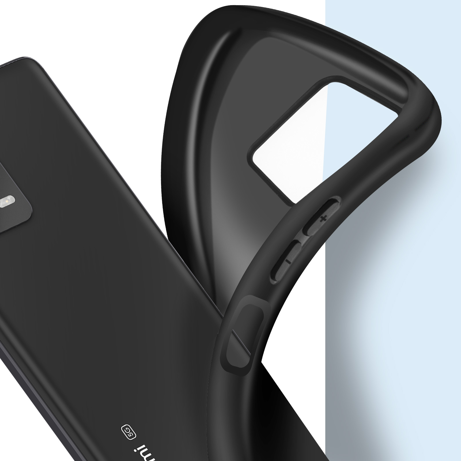 Funda Xiaomi Redmi Note 12 Pro Plus - carcasa etuo Soft Flex para móvil -  negro 