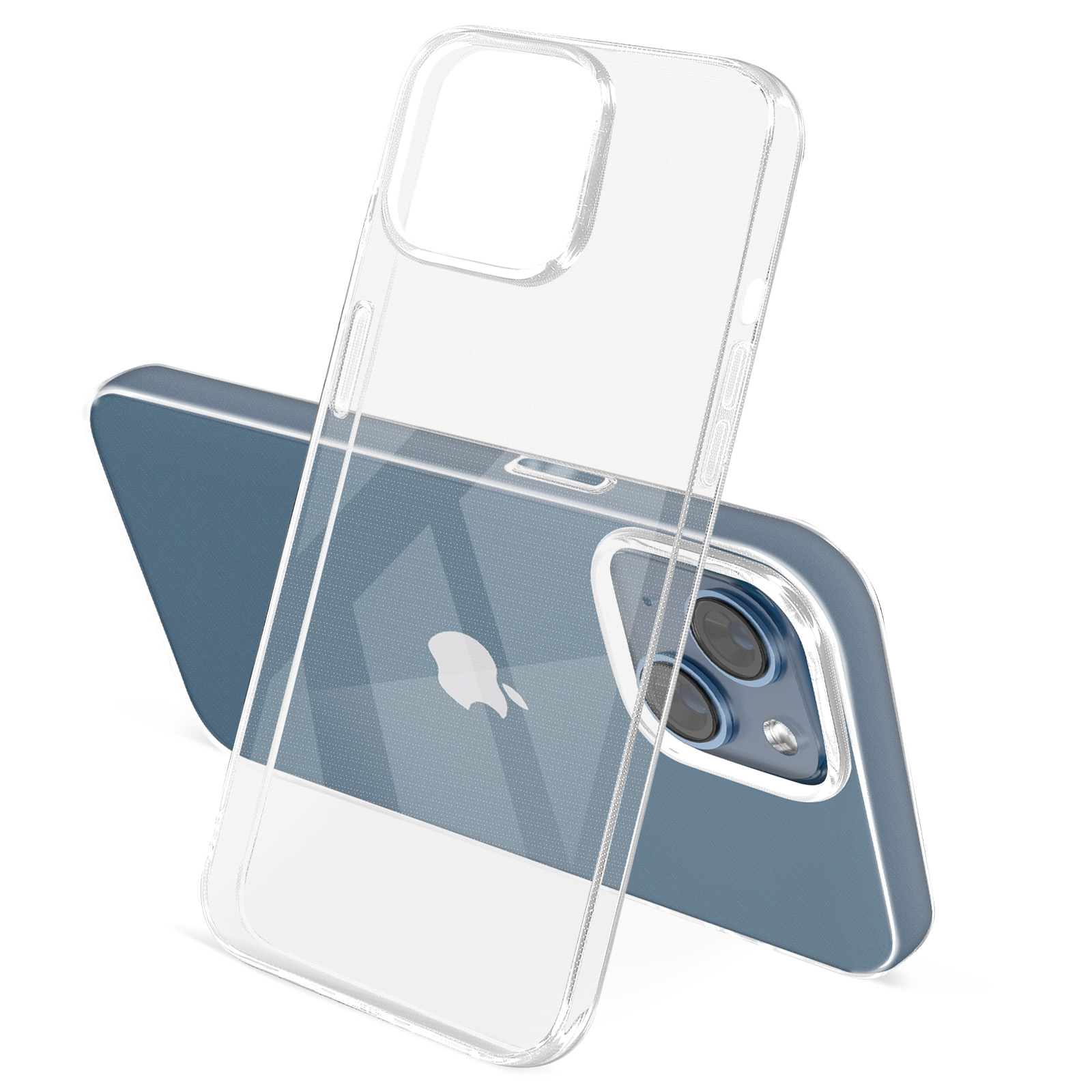 Coque silicone souple transparente pour iPhone 13 - 4,90 €