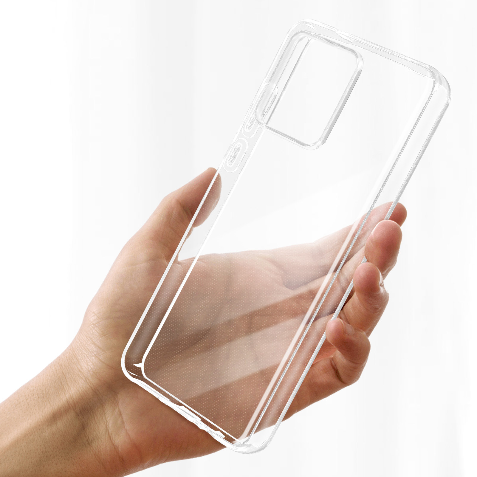 Cover in TPU traparente per Motorola Moto G84