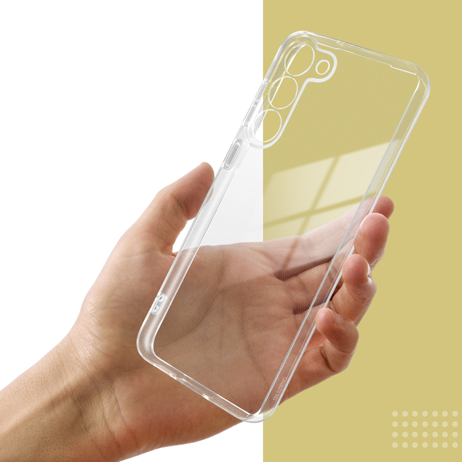 Coque Samsung Galaxy S23 Plus Silicone Gel Flexible Transparent, Ultra-fine  - Français