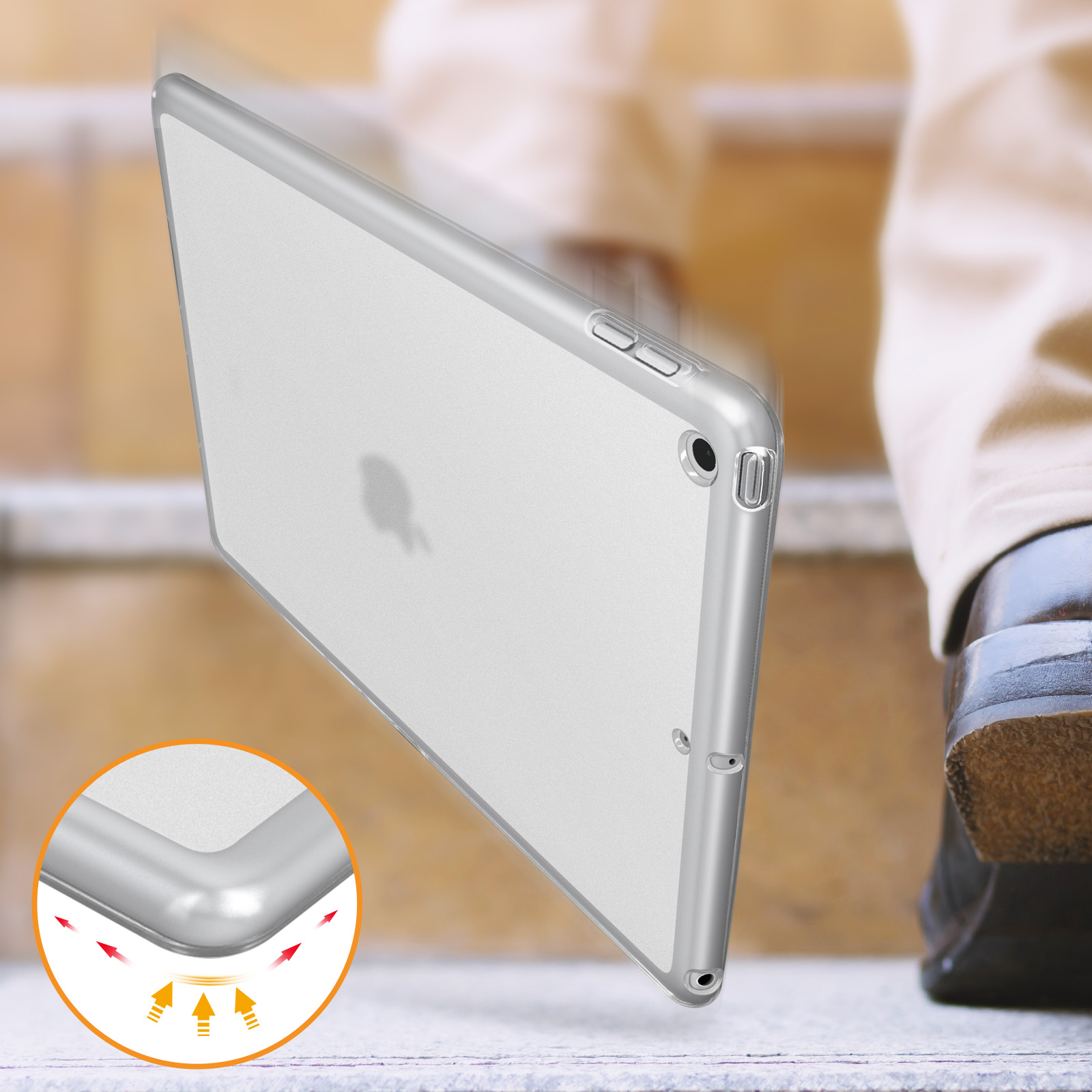 10% sur Coque gel tpu transparente pour Apple iPad AIR 4 10,9