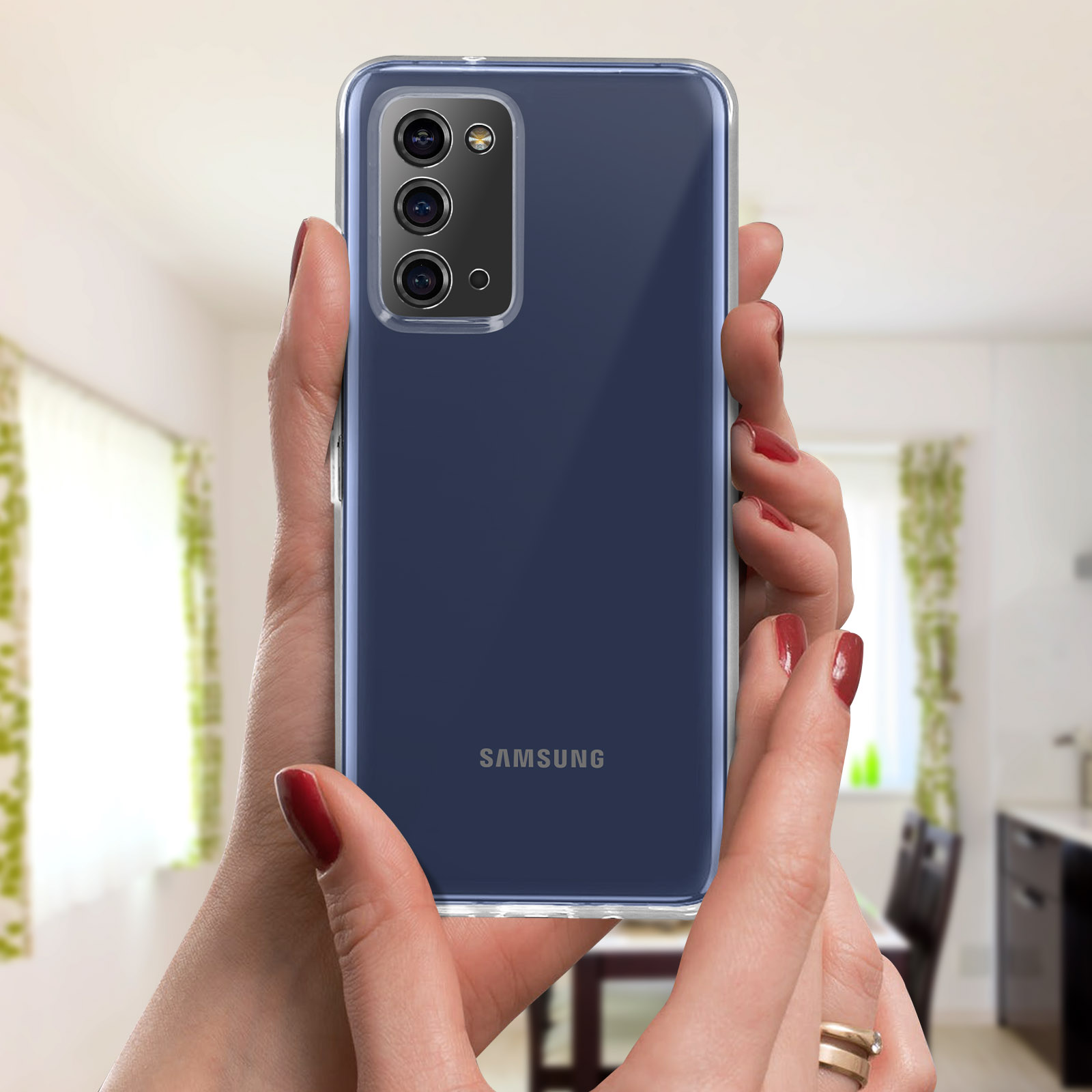 Coque Intégrale Samsung S20 FE Arrière Rigide et Avant Souple, Antichoc  Renforcé - Transparent - Français