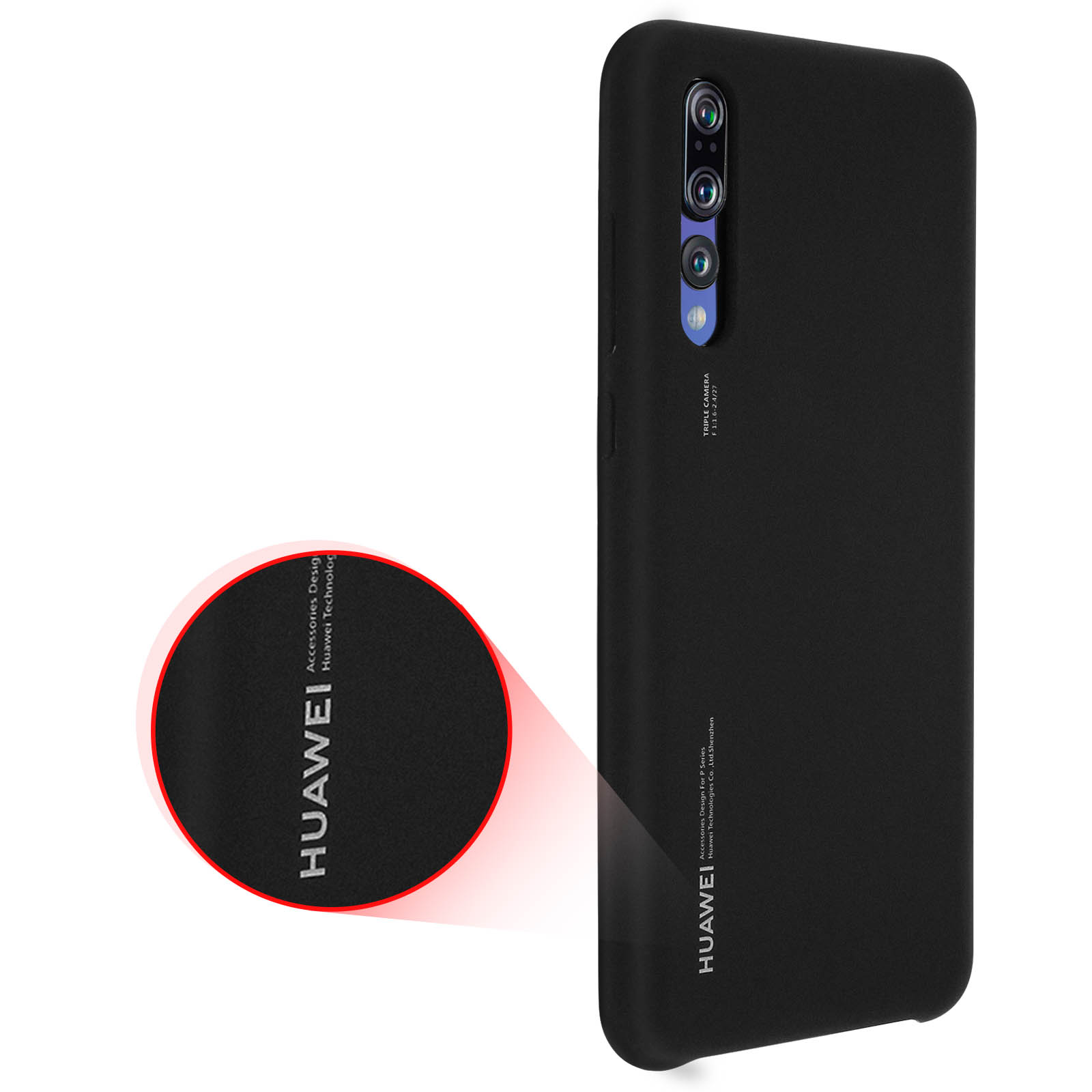 Funda Huawei P20 Pro Official Silicone Case - Negra