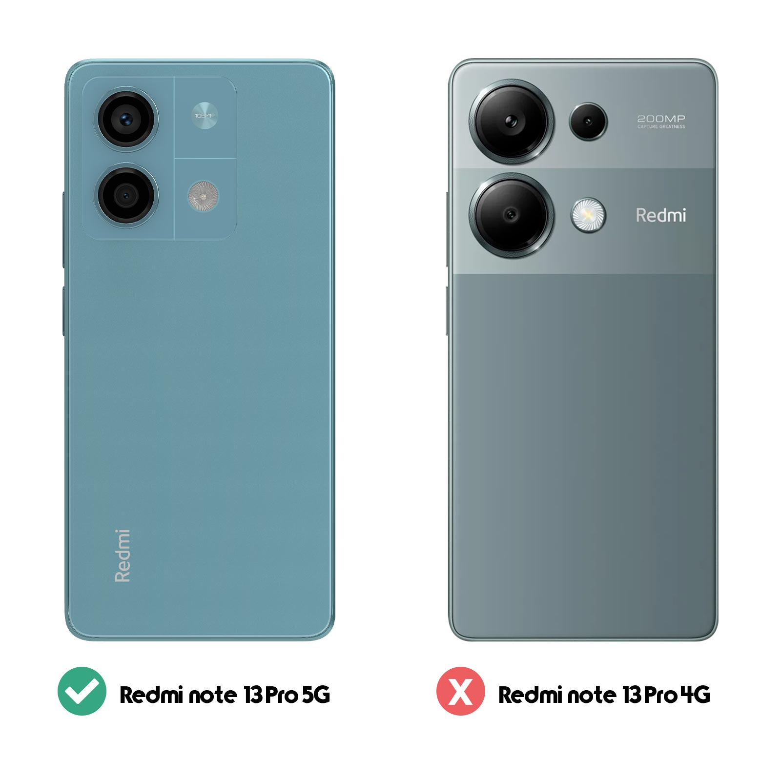 YZKJSZ Funda para Redmi Note 13 Pro,Ultra Fina Silicona Semi-Trasparente +  Negro Carcasa Anti-arañazos TPU Suave Caso Case Cover para Redmi Note 13