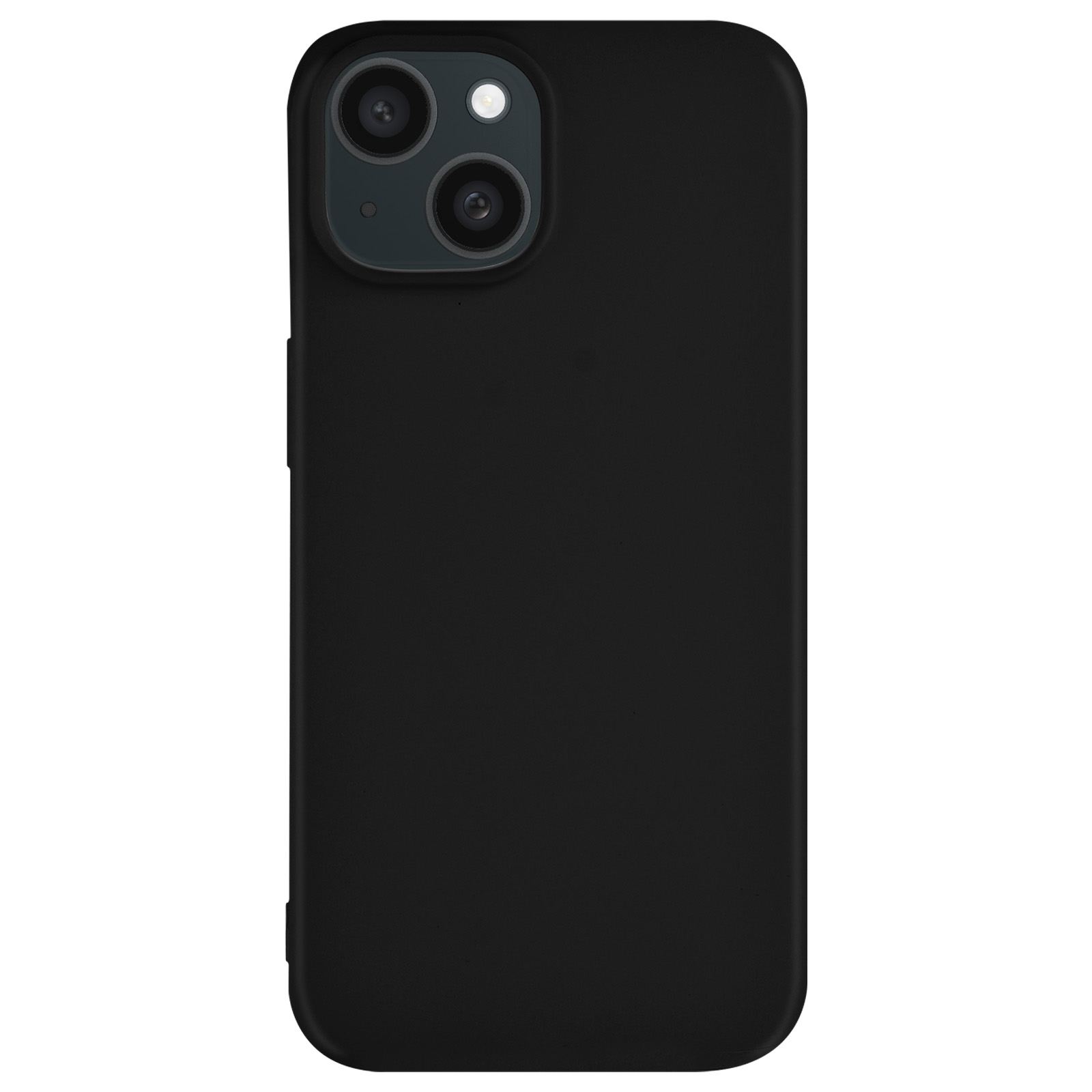 Coque iPhone 15, Silicone Mat, série Classic Case Mat Noir Français