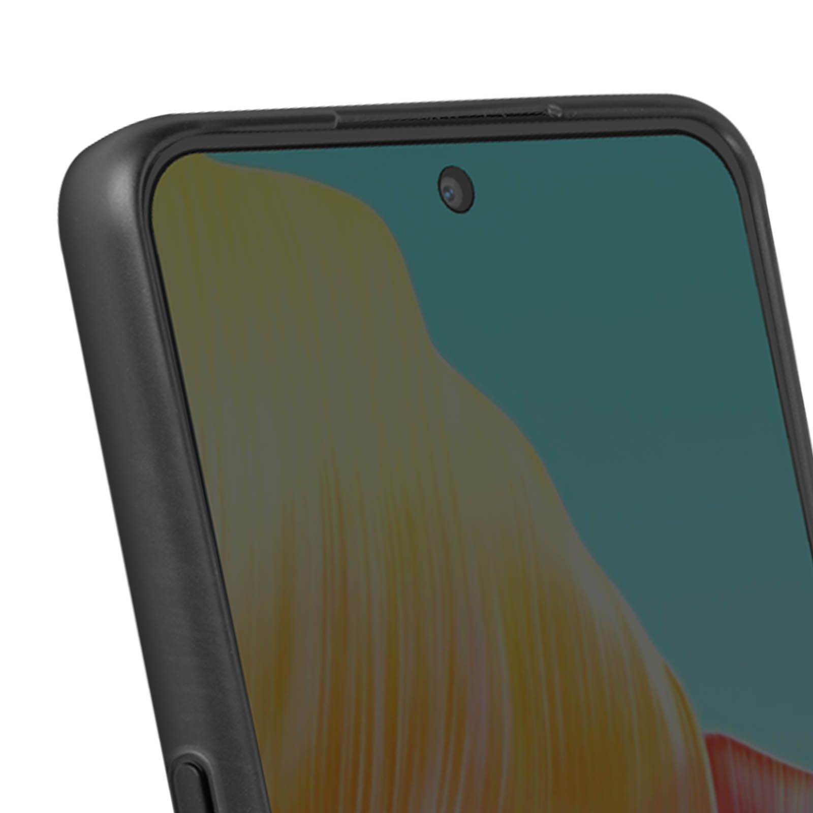 Carcasa Oppo A98 5G en Silicona Flexible, Acabado Mate Antihuellas – Negro  - Spain