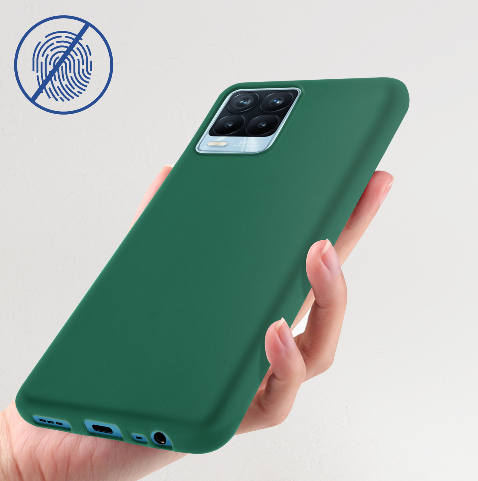 realme 8 green