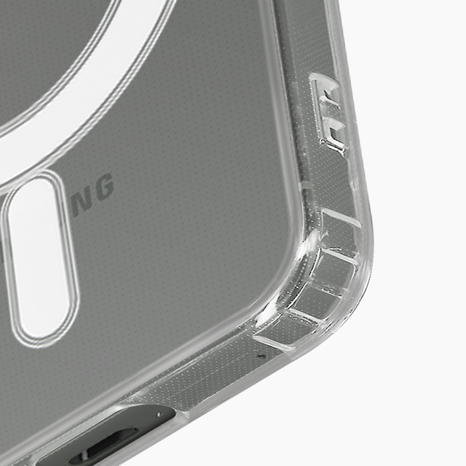 Encased Coque magnétique conçue pour Samsung Galaxy S23 Plus, Compatible  avec Chargeur MagSafe et Accessoires pour Samsung S23+ (Transparent/Noir)