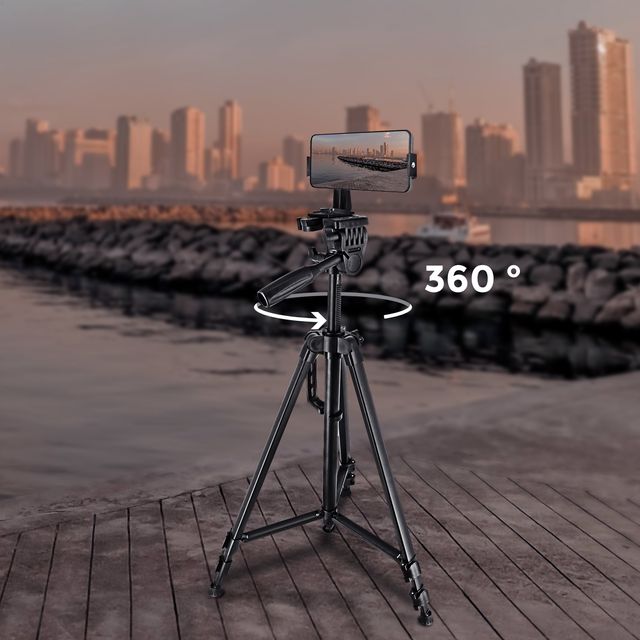 appareil photo en alliage daluminium tête pivotante à 360° takestop Trépied chevalet universel 3120 pour téléphone portable caméra smartphone 