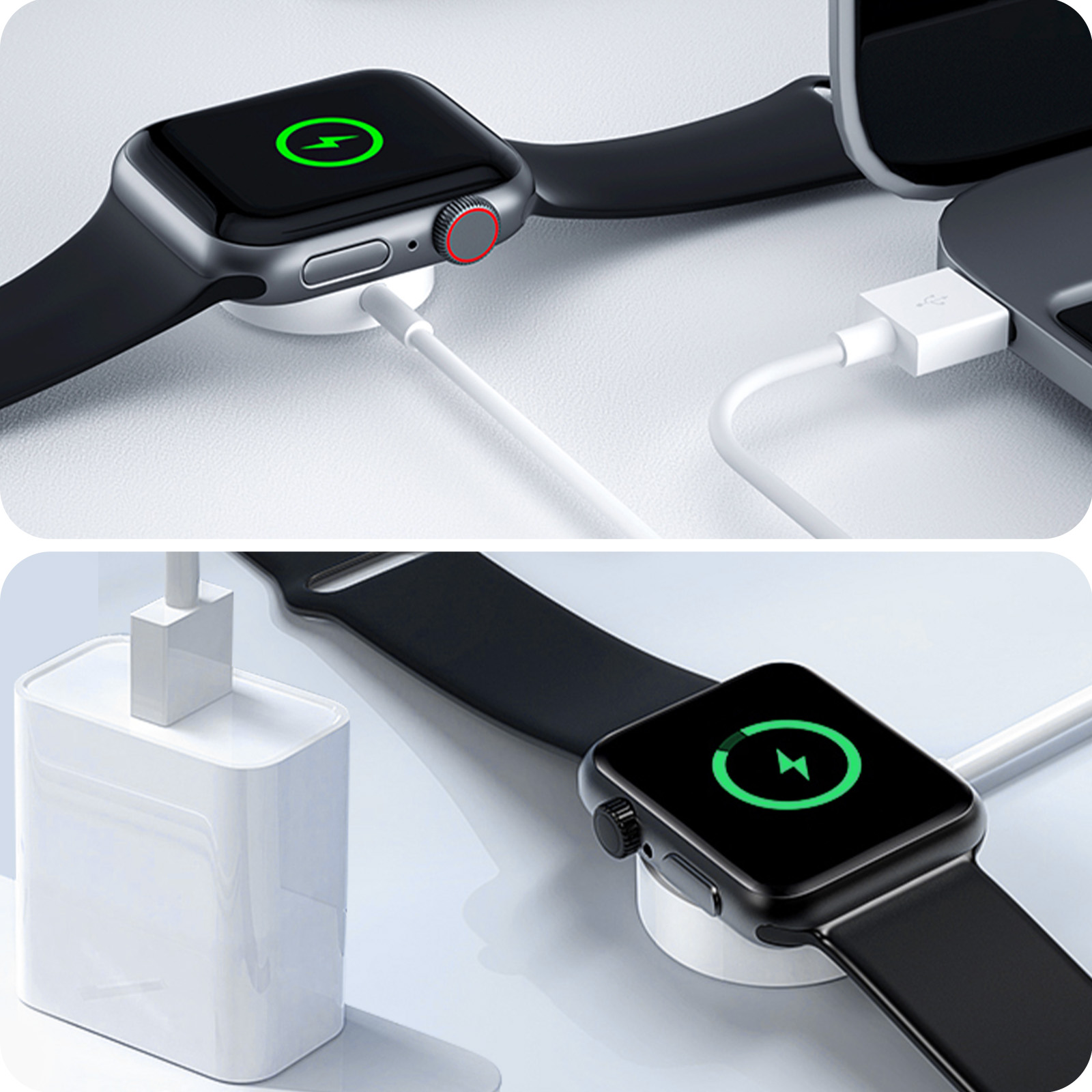 Achetez en gros Chargeur De Câble De Chargement Sans Fil Pour Apple Watch  Series 8 Se Ultra 7 6 5 . Chine et Câble De Charge Iwatch à 1.5 USD