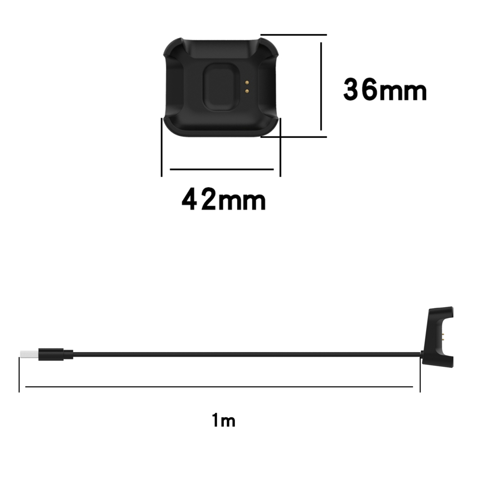 Chargeur Magnétique pour Xiaomi Mi Watch Lite / Redmi Watch, Noir 1m -  Français