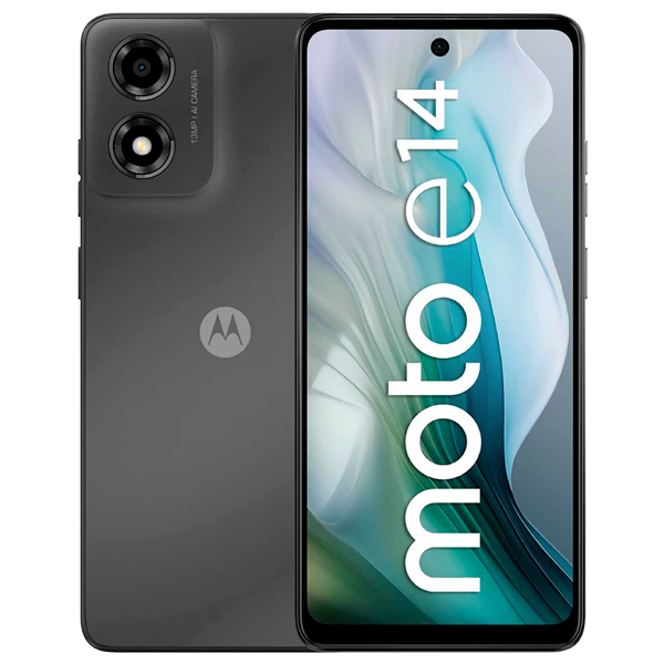 Coque Livre à Rabat Pour Motorola Moto E4 (4ème Génération) - Noire, TPU, Neuve